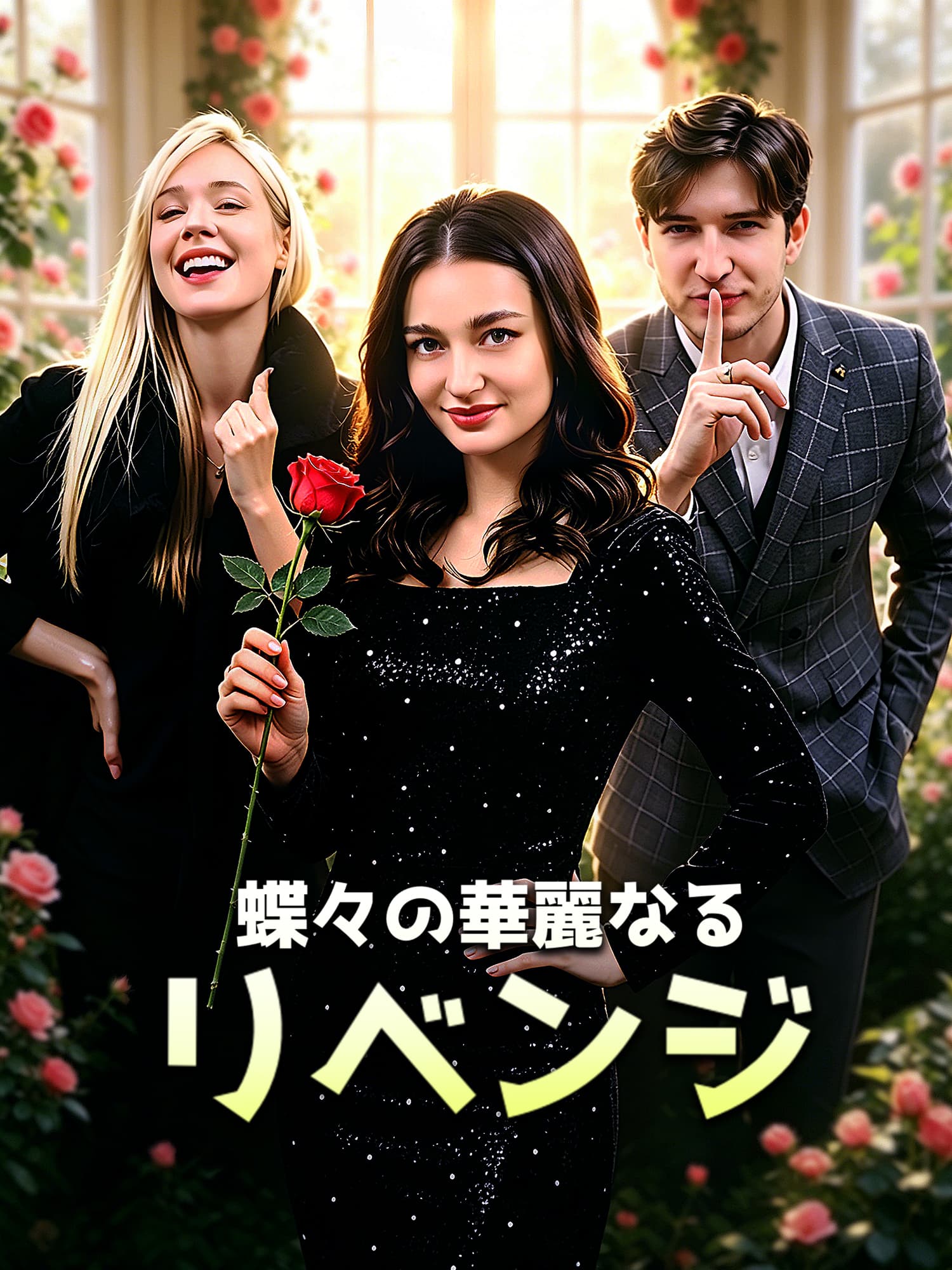 蝶々の華麗なるリベンジ ショートドラマのカバー・ポスター