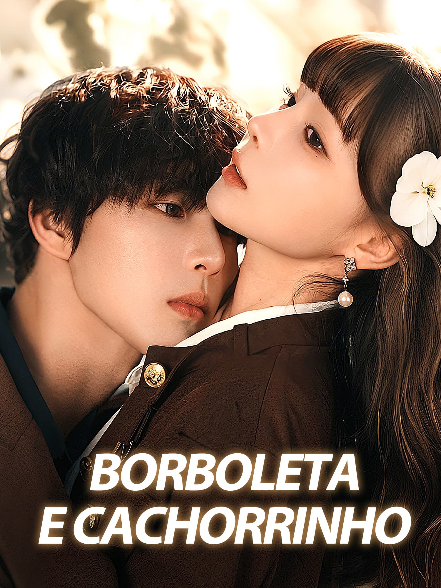 Capa e Pôster da Mini Novela Borboleta e Cachorrinho