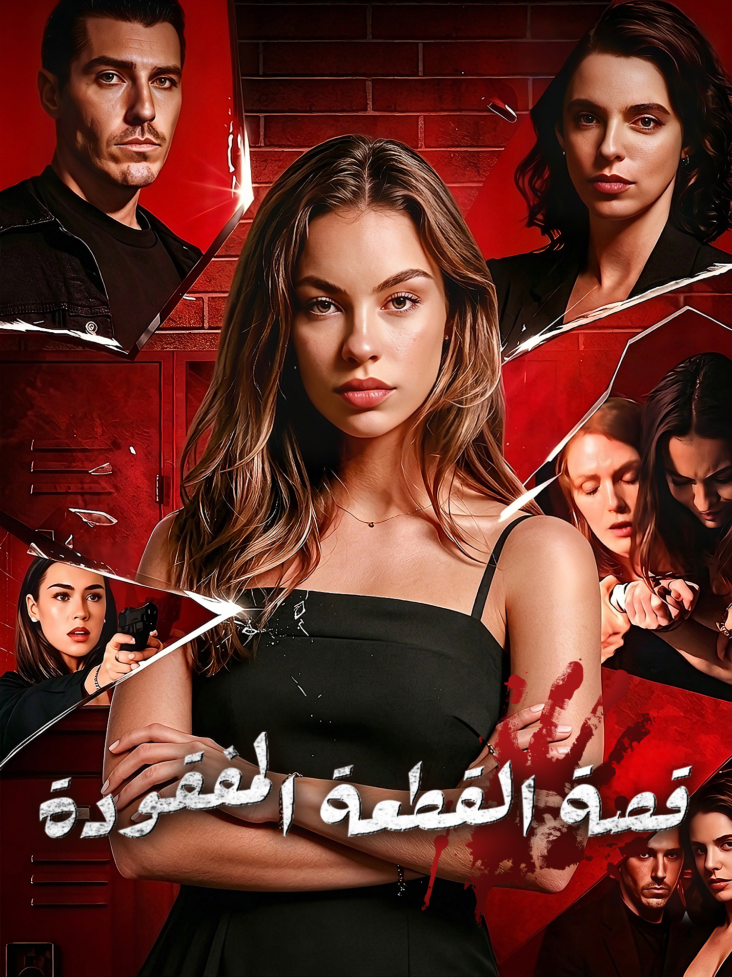 غلاف وملصق مسلسل قصة القطعة المفقودة القصير