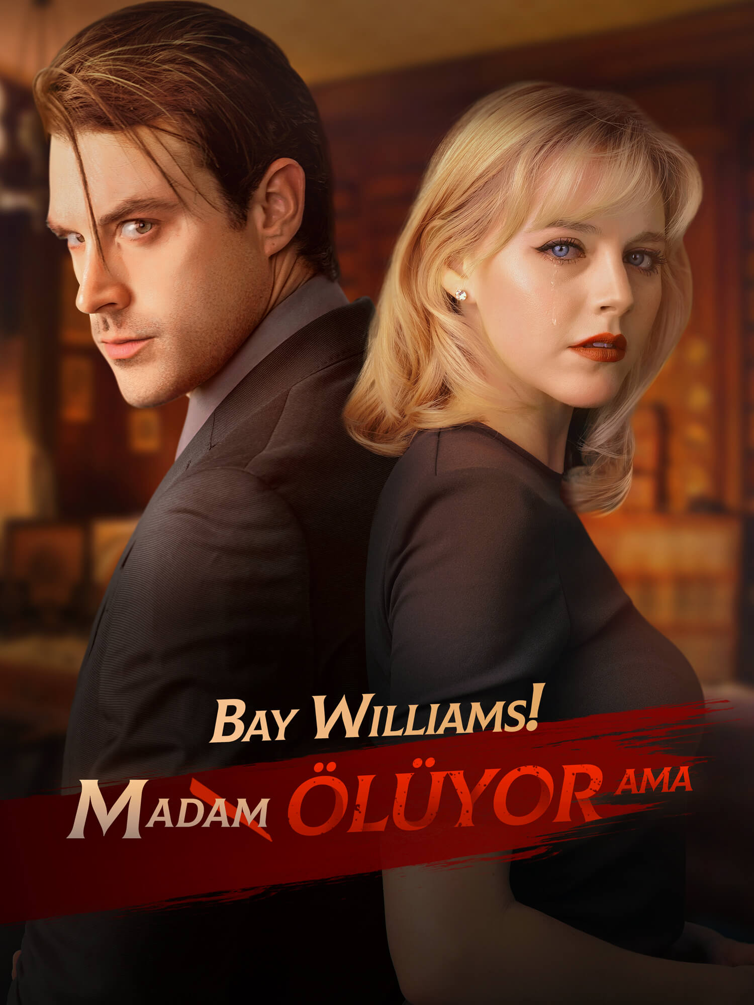 Bay Williams! Madam ölüyor ama Kısa Dizi Afişi ve Kapağı