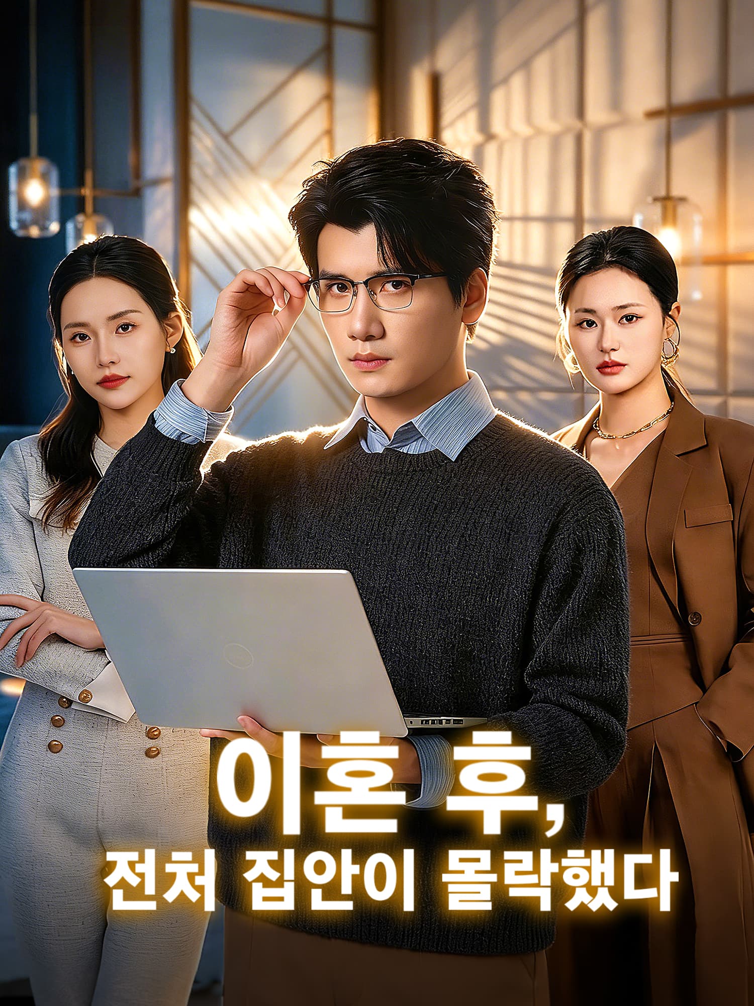 이혼 후, 전처 집안이 몰락했다 숏드라마 커버 및 포스터