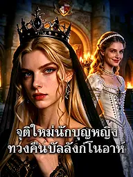 หน้าปกและภาพซีรีส์สั้น จุติใหม่นักบุญหญิง ทวงคืนบัลลังก์โนอาห์