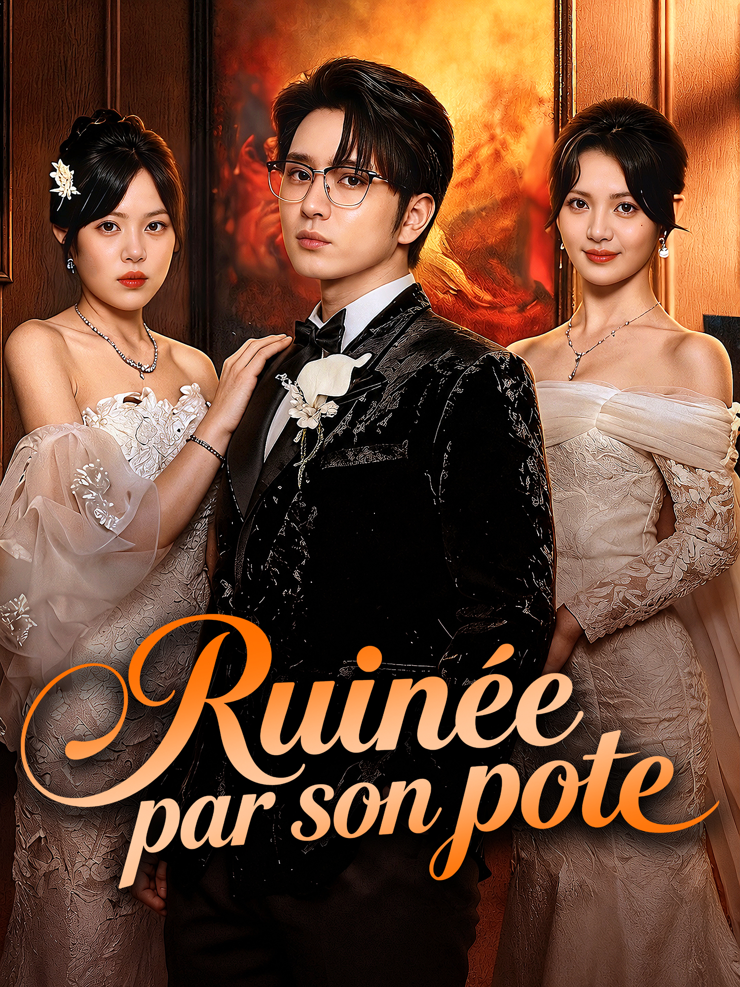 Affiche et Couverture de la Mini-série Ruinée par son pote