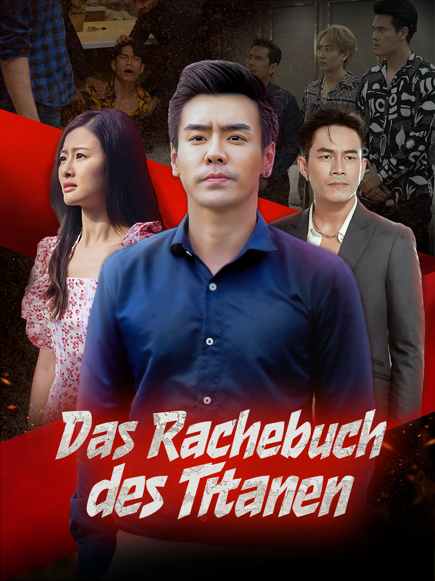 Das Rachebuch des Titanen Kurzserie Cover & Poster