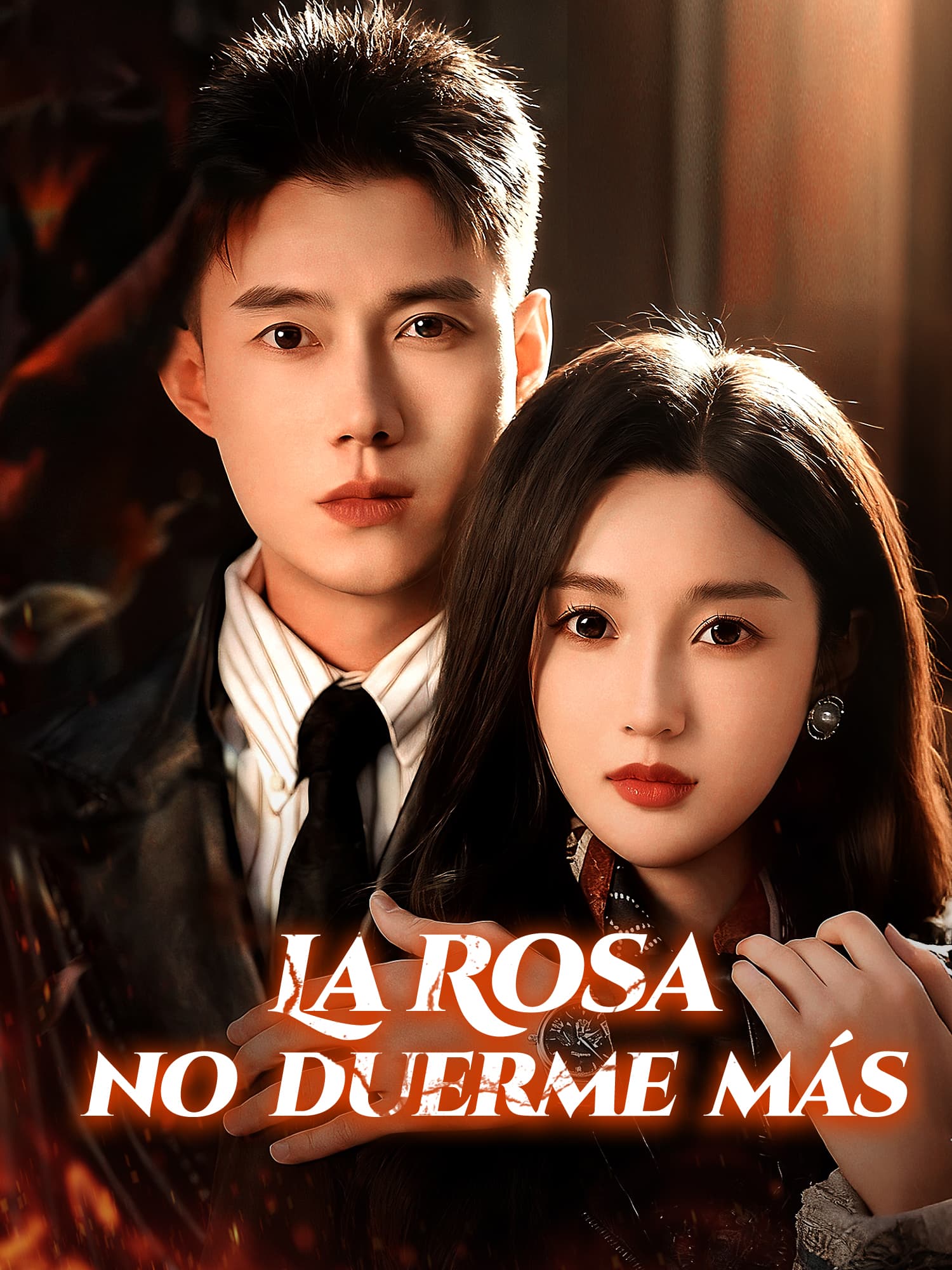 Portada y Póster de la Mini Serie La Rosa no duerme más
