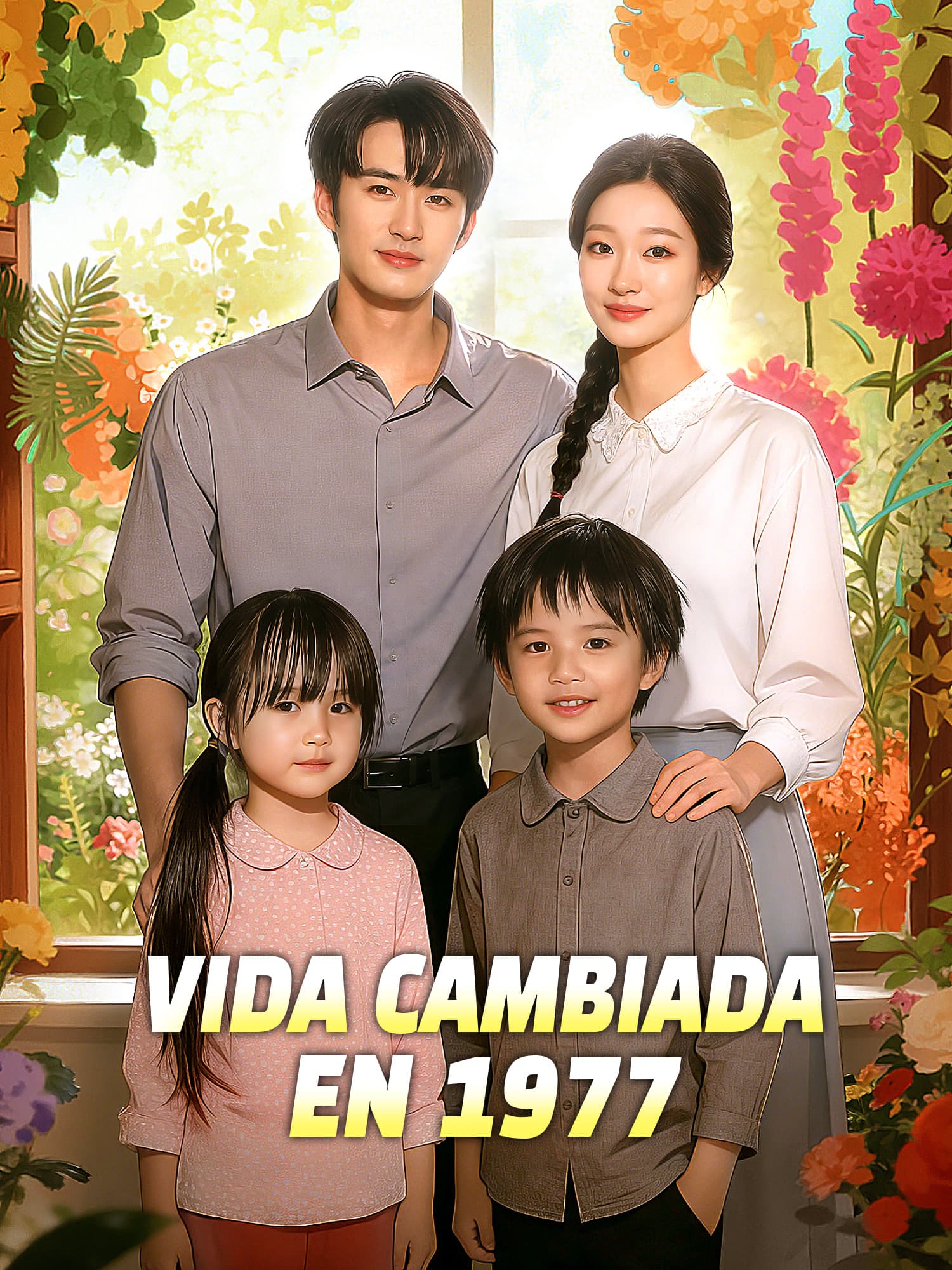 Portada y Póster de la Mini Serie Vida Cambiada en 1977