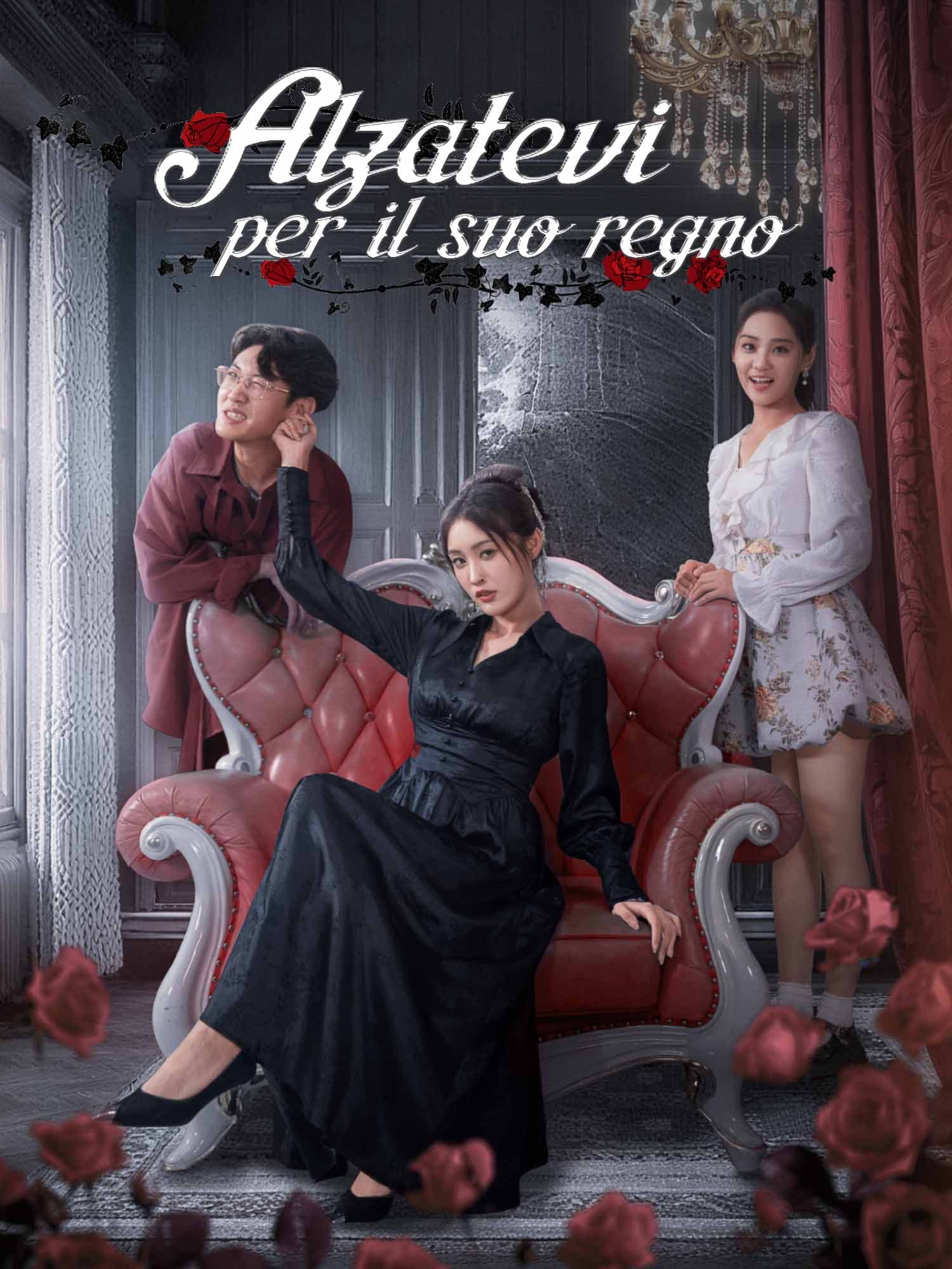 Copertina e Poster della Mini Serie Alzatevi per il suo regno