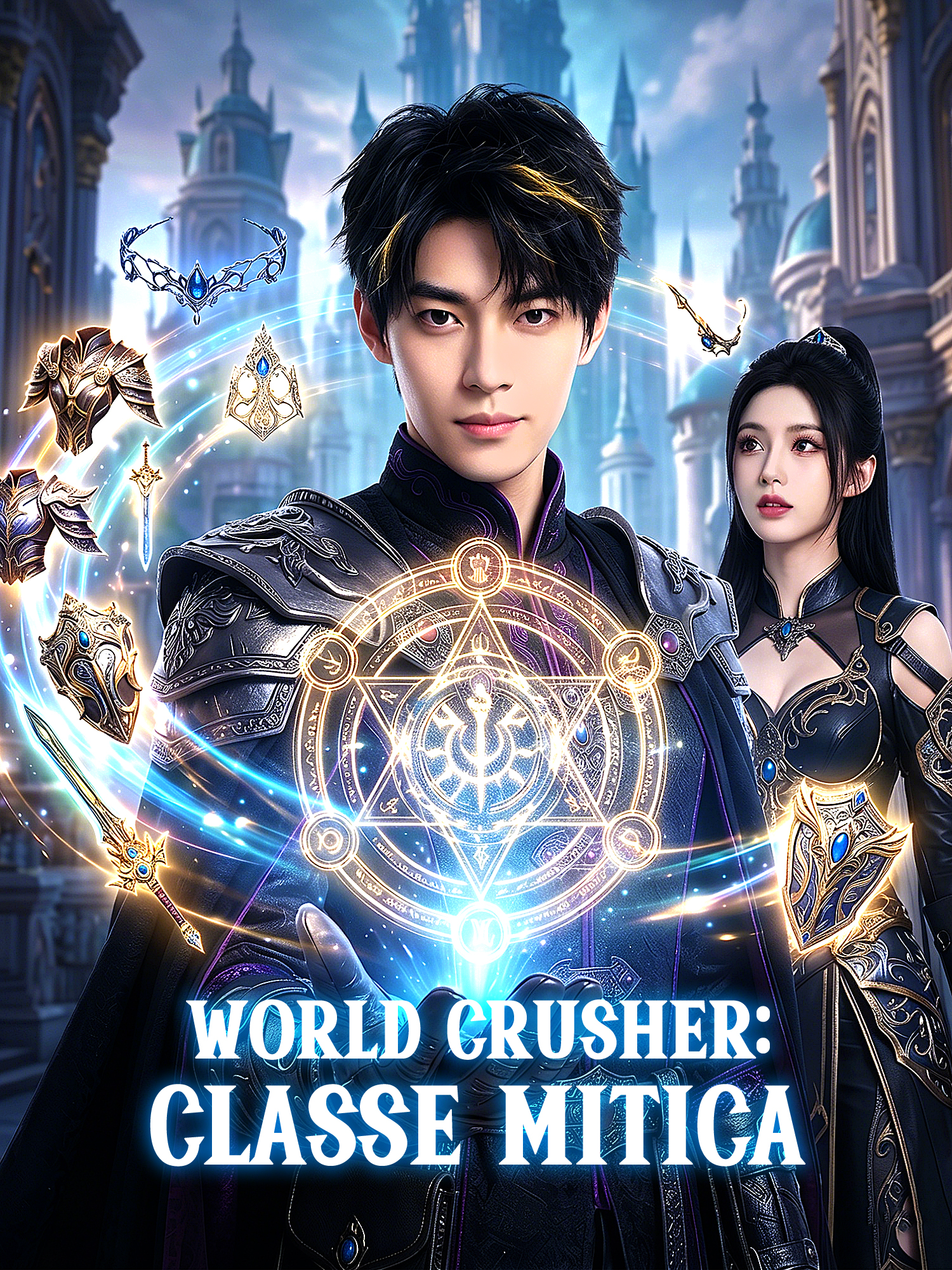 Copertina del dramma corto World Crusher: Classe Mitica (Categorie verticali di)