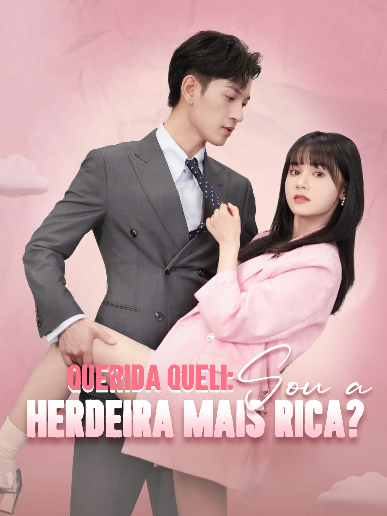 Capa do drama curto Querida Queli: Sou a herdeira mais rica? (Lançamento)