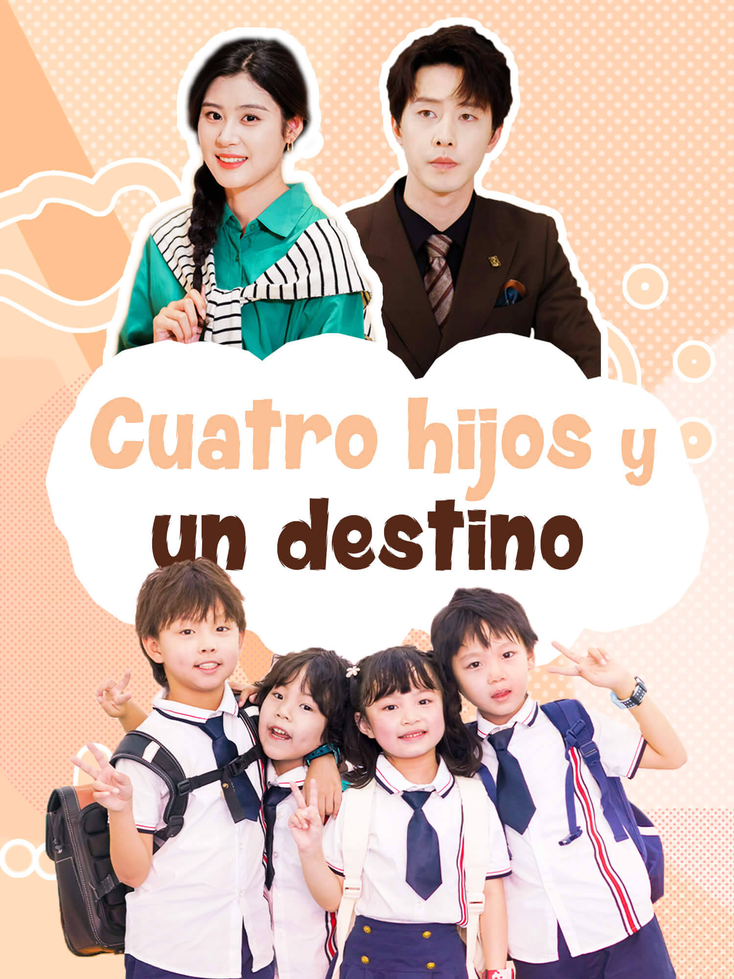 Portada de Cuatro hijos y un destino drama corto (Contenidos verticales de)