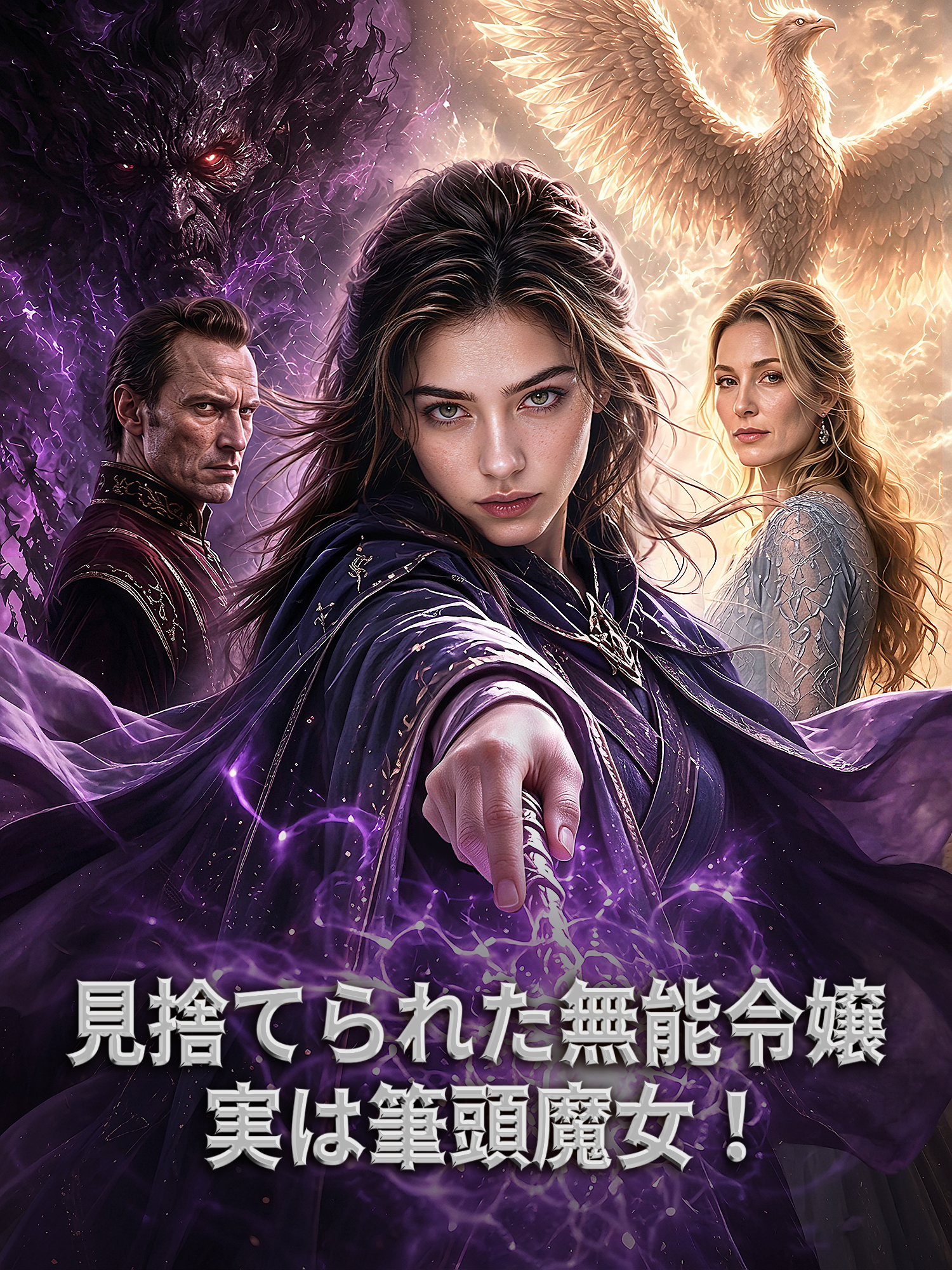 見捨てられた無能令嬢、実は筆頭魔女！ ショートドラマのポスター (縦型作品)