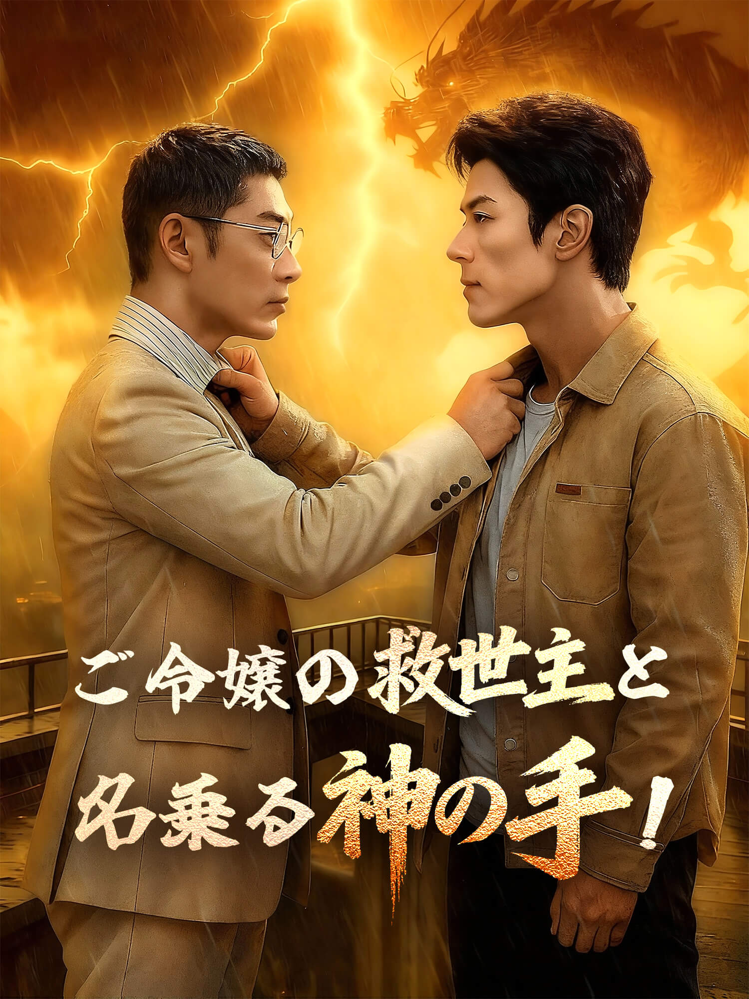 (吹替版)ご令嬢の救世主と名乗る神の手！ ショートドラマのポスター (縦型作品)
