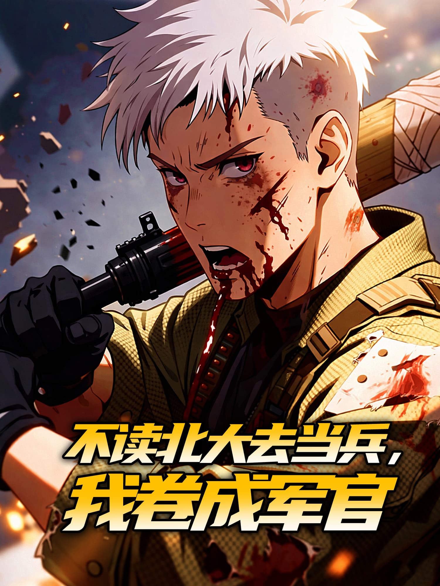 不读北大去当兵，我卷成军官 短剧封面与海报