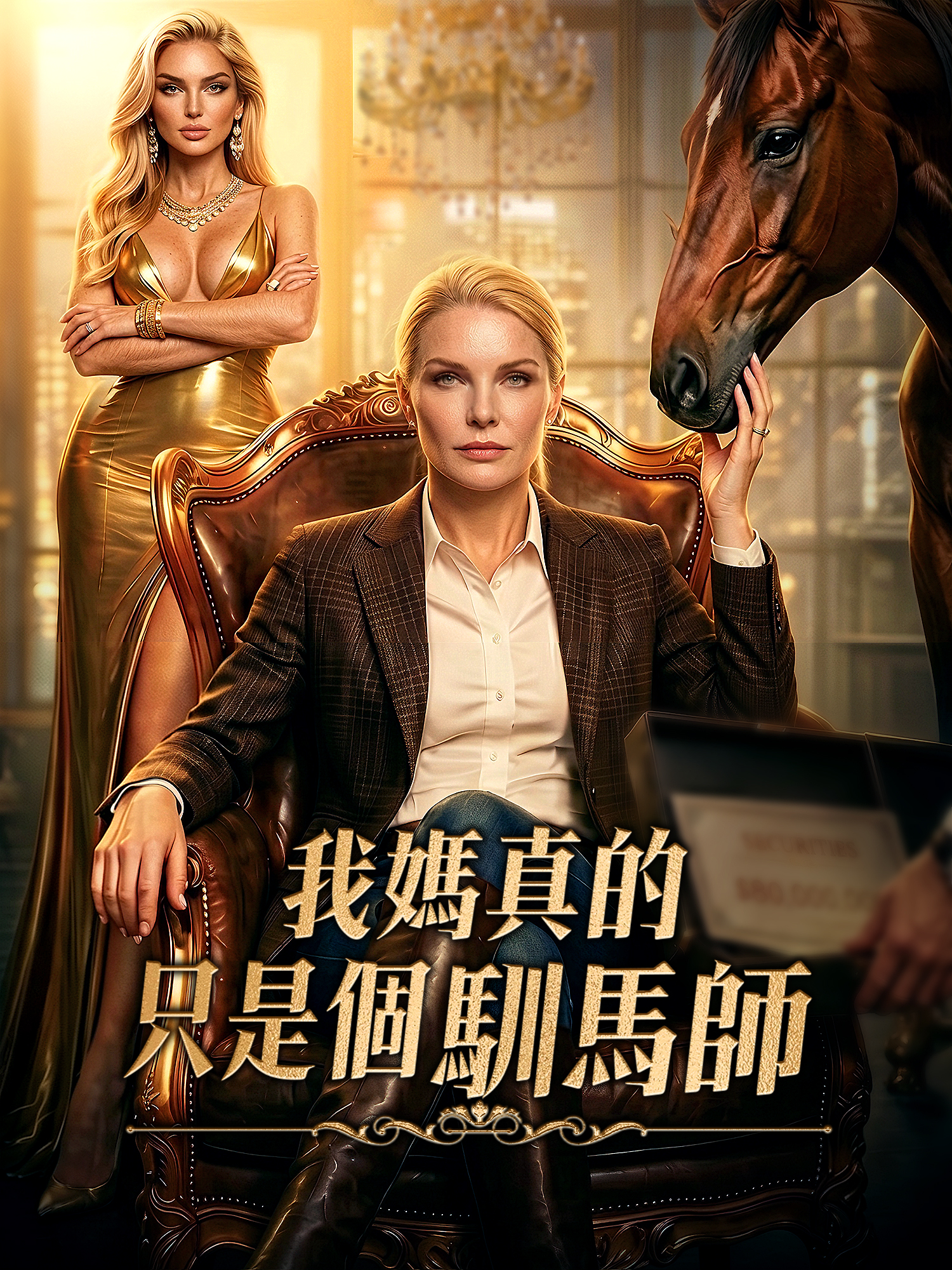 我媽真的只是個馴馬師