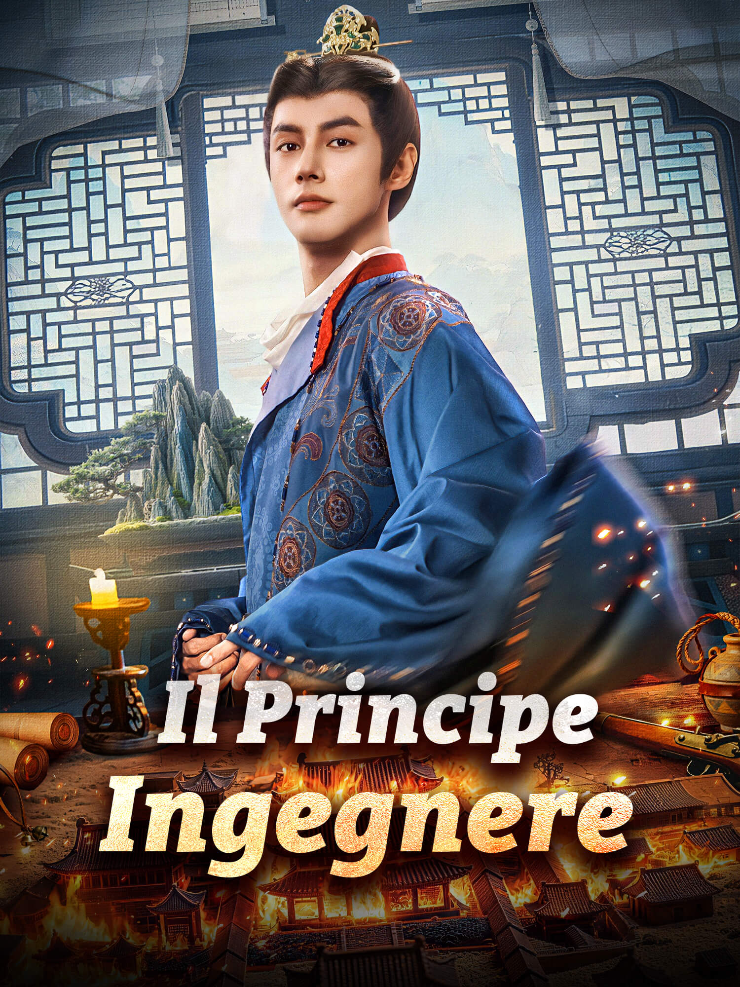 Copertina e Poster della Mini Serie Il Principe Ingegnere
