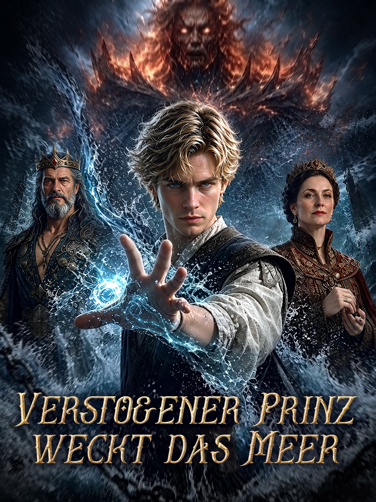 Verstoßener Prinz weckt das Meer Kurzserie Cover & Poster