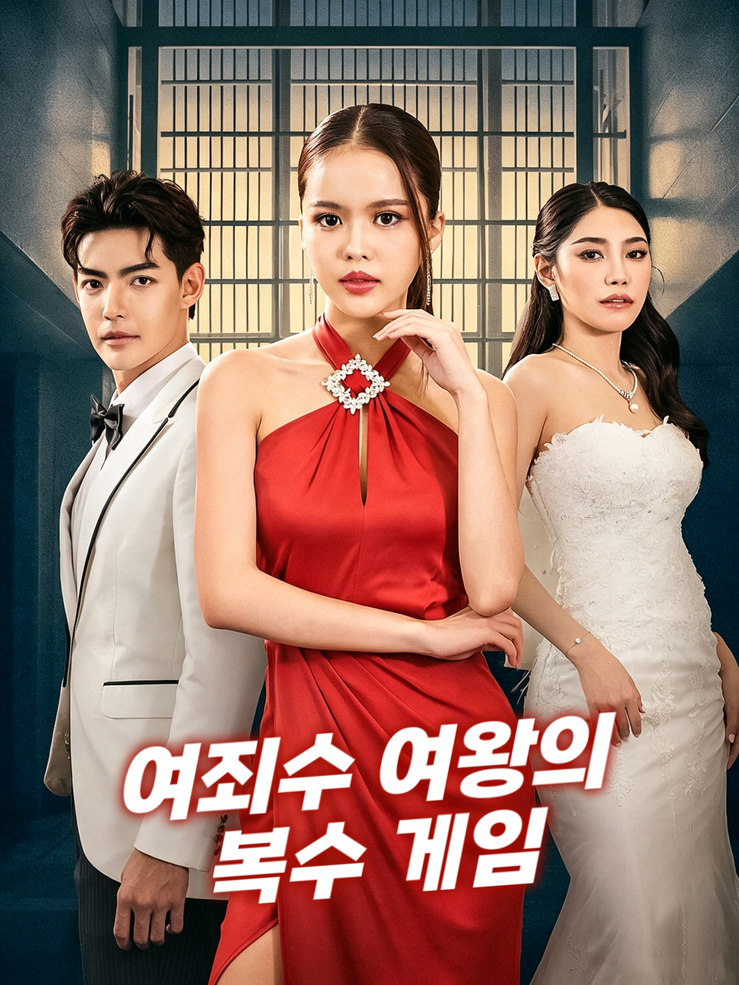 여죄수 여왕의 복수 게임 숏드라마 커버 및 포스터