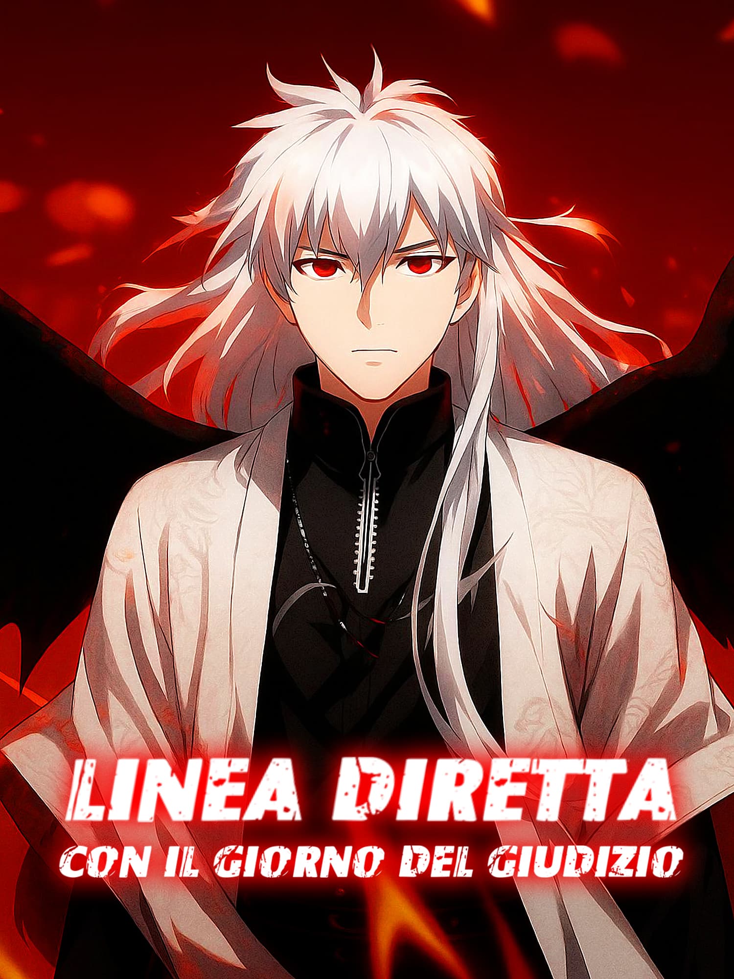 Copertina e Poster della Mini Serie Linea Diretta con il Giorno del Giudizio