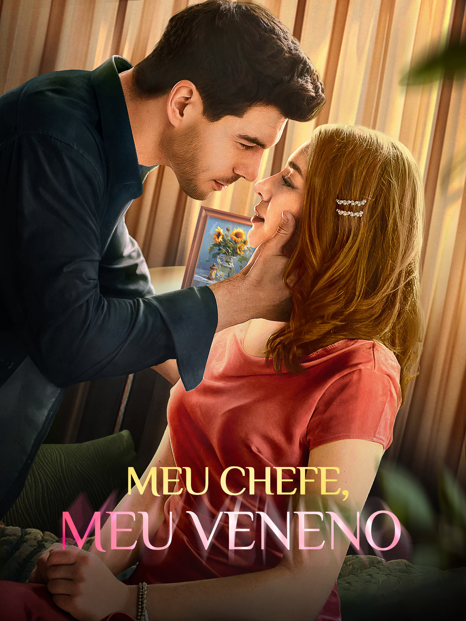 Capa e Pôster da Mini Novela Meu chefe, meu veneno