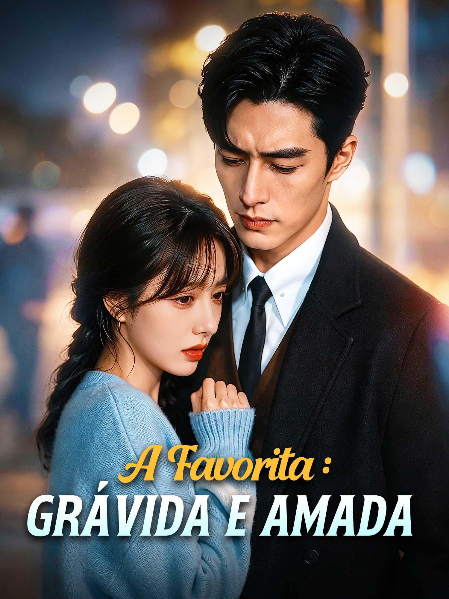 Capa e Pôster da Mini Novela A Favorita: Grávida e Amada