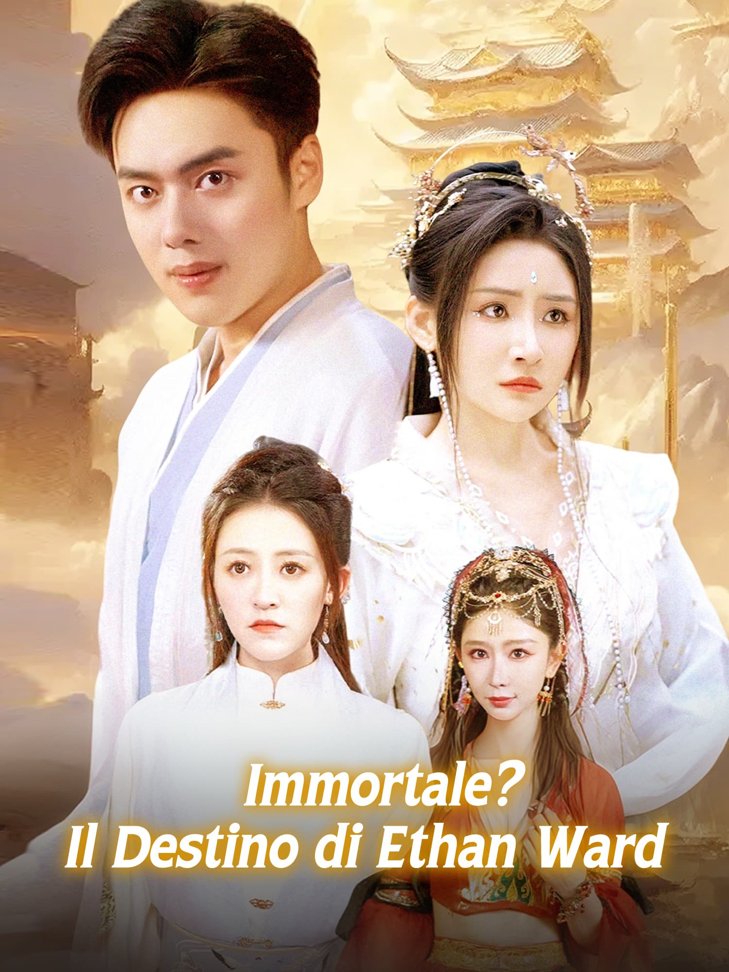 Copertina e Poster della Mini Serie Immortale? Il Destino di Ethan Ward