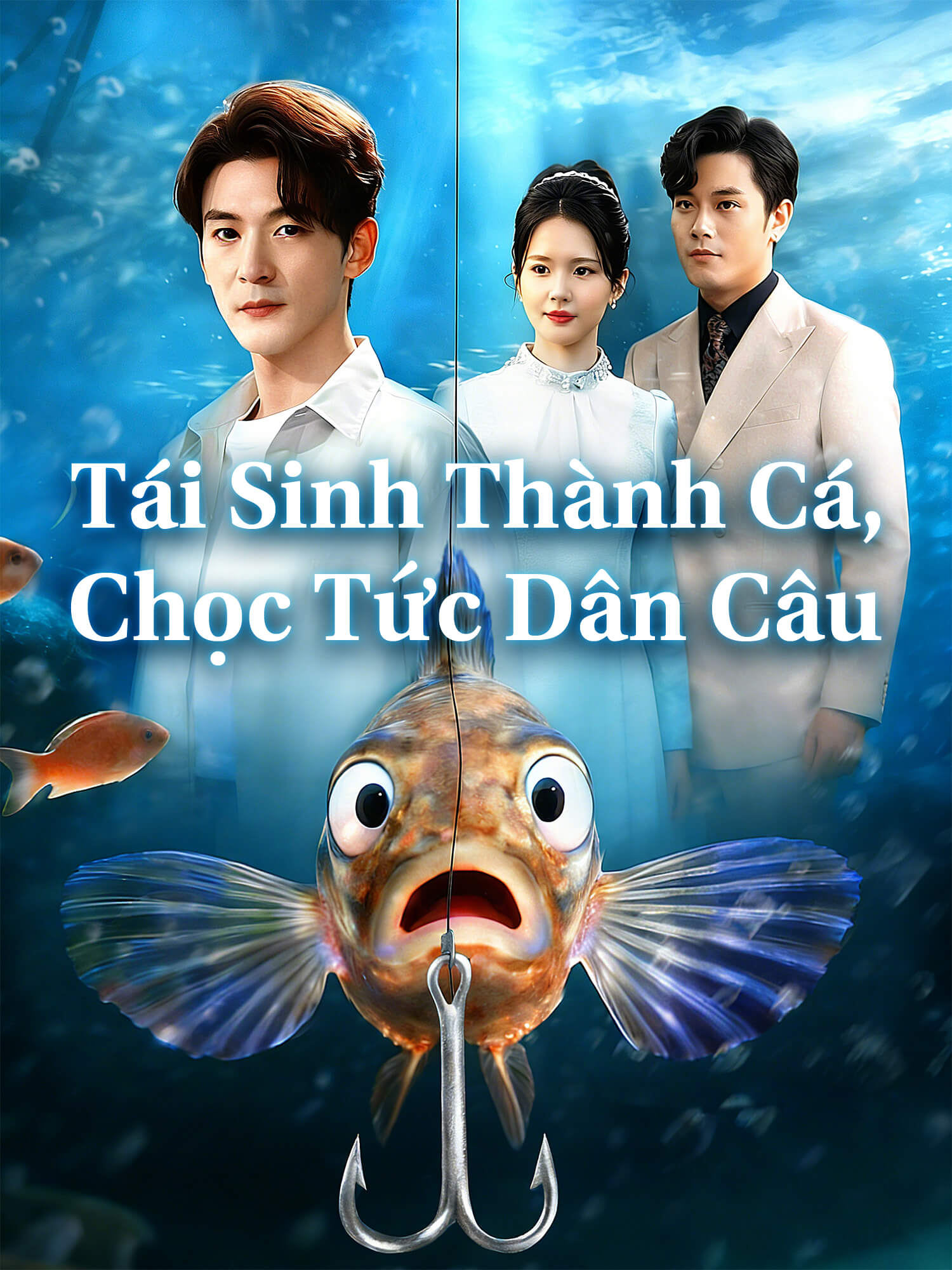 Ảnh bìa và Poster phim ngắn Tái Sinh Thành Cá, Chọc Tức Dân Câu