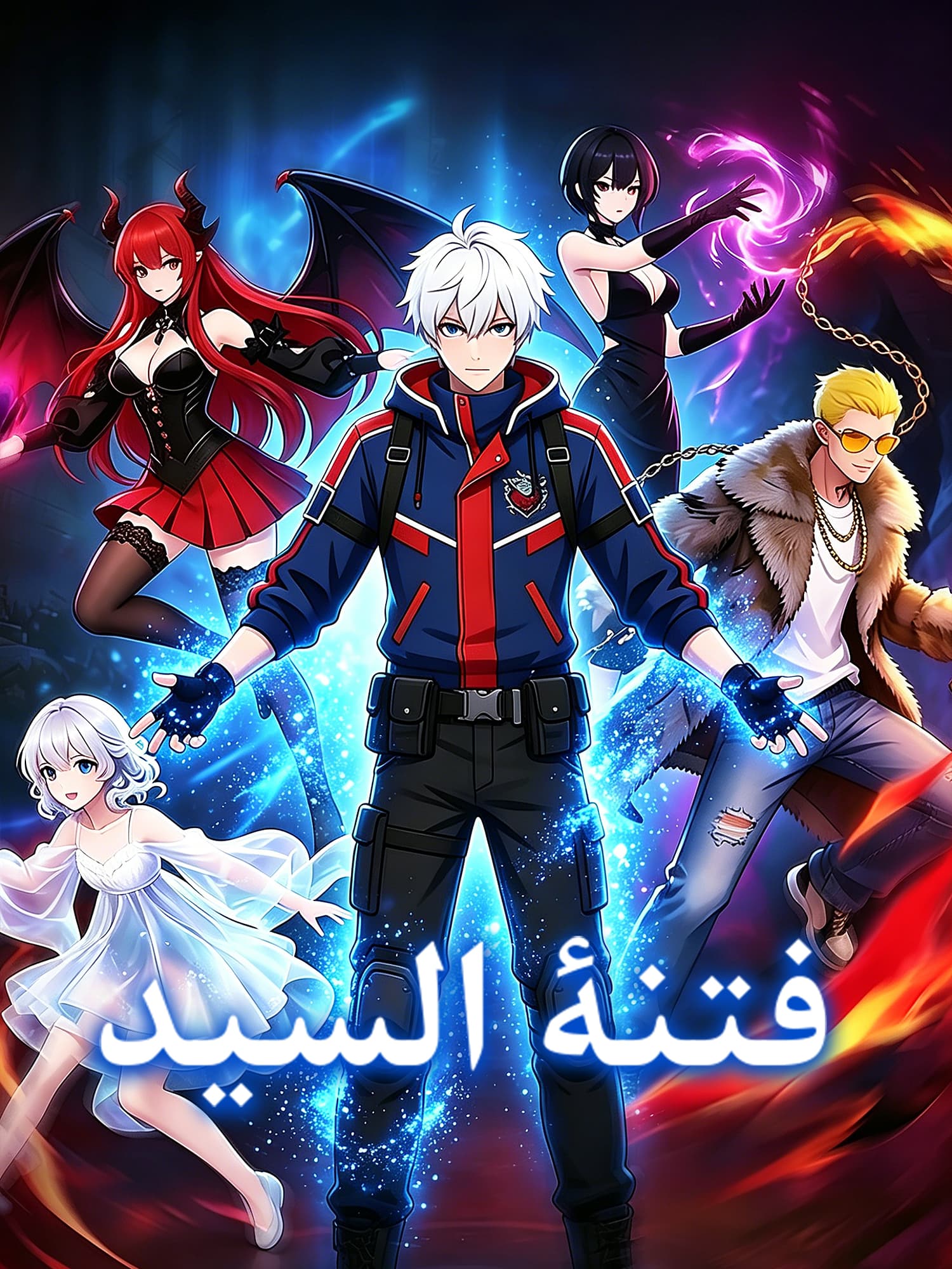 غلاف وملصق مسلسل فتنة السيد القصير