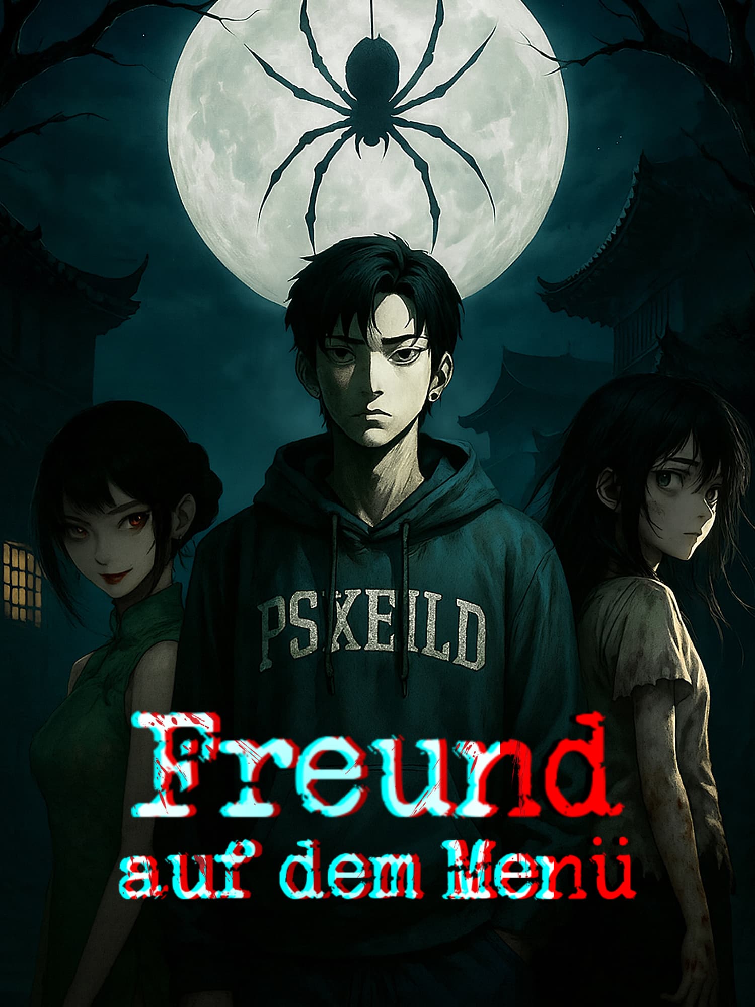 Freund auf dem Menü