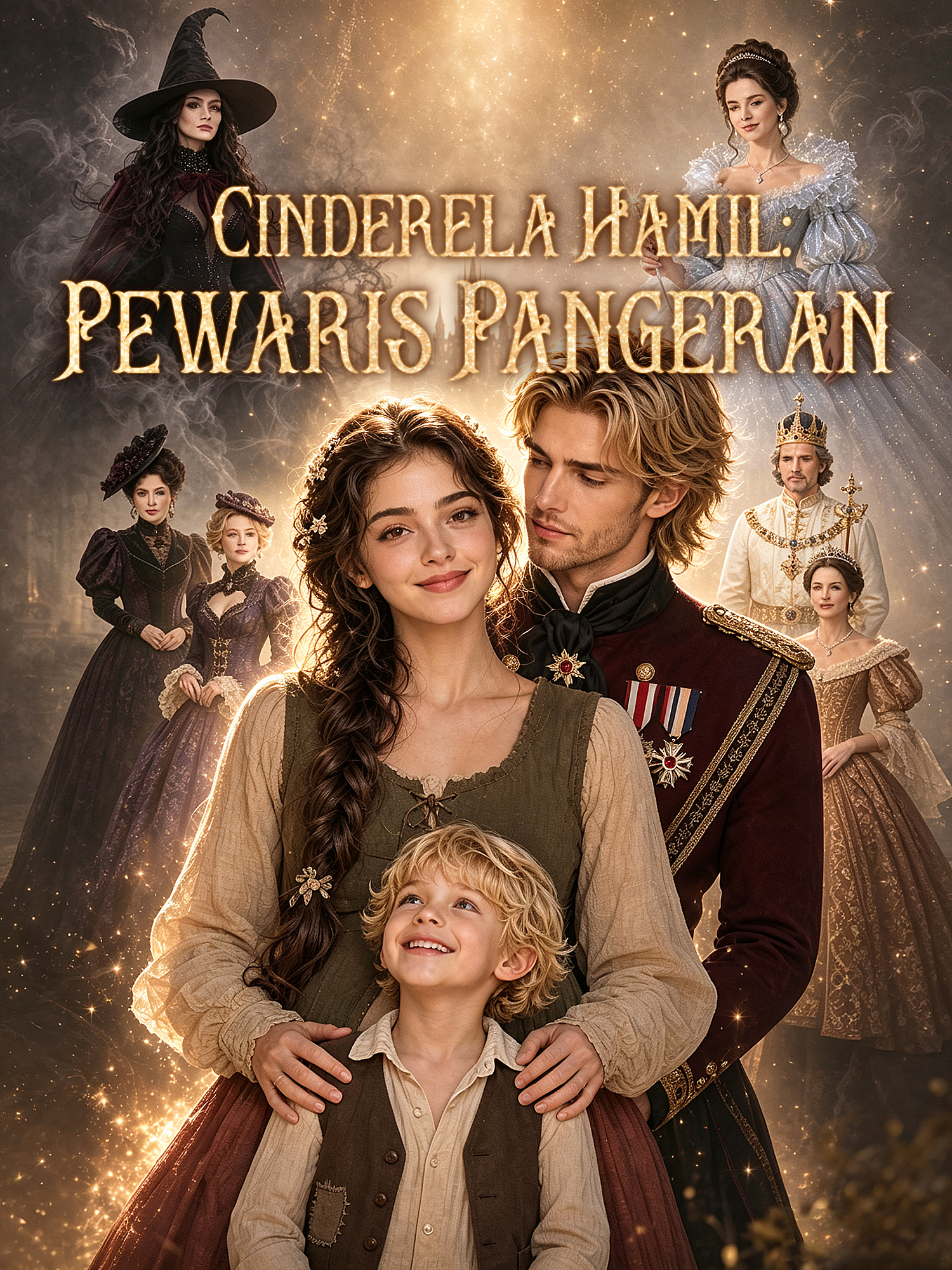 Sampul Drama Pendek Cinderela Hamil: Pewaris Pangeran (Vertikal)