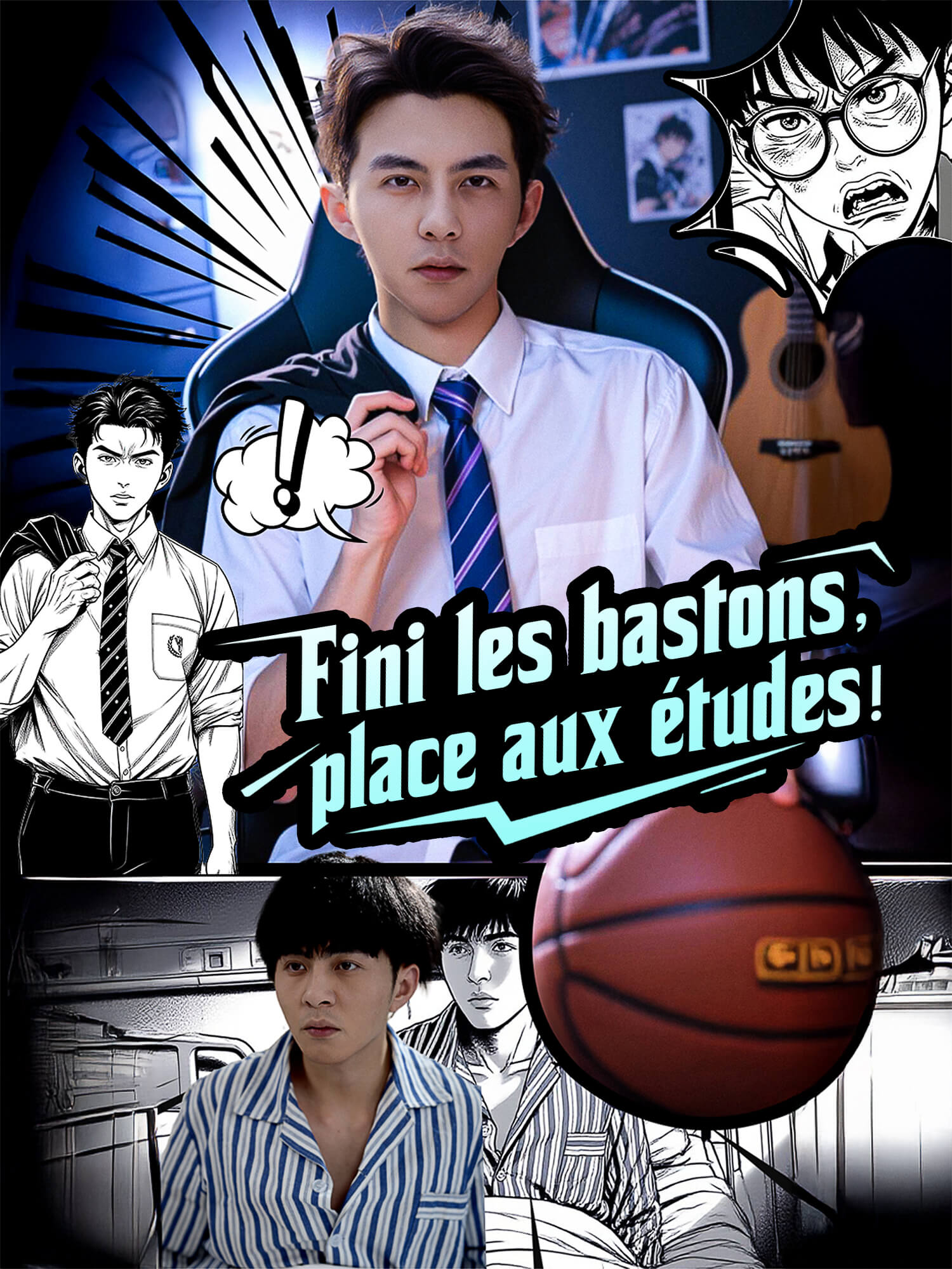 Fini les bastons, place aux études !