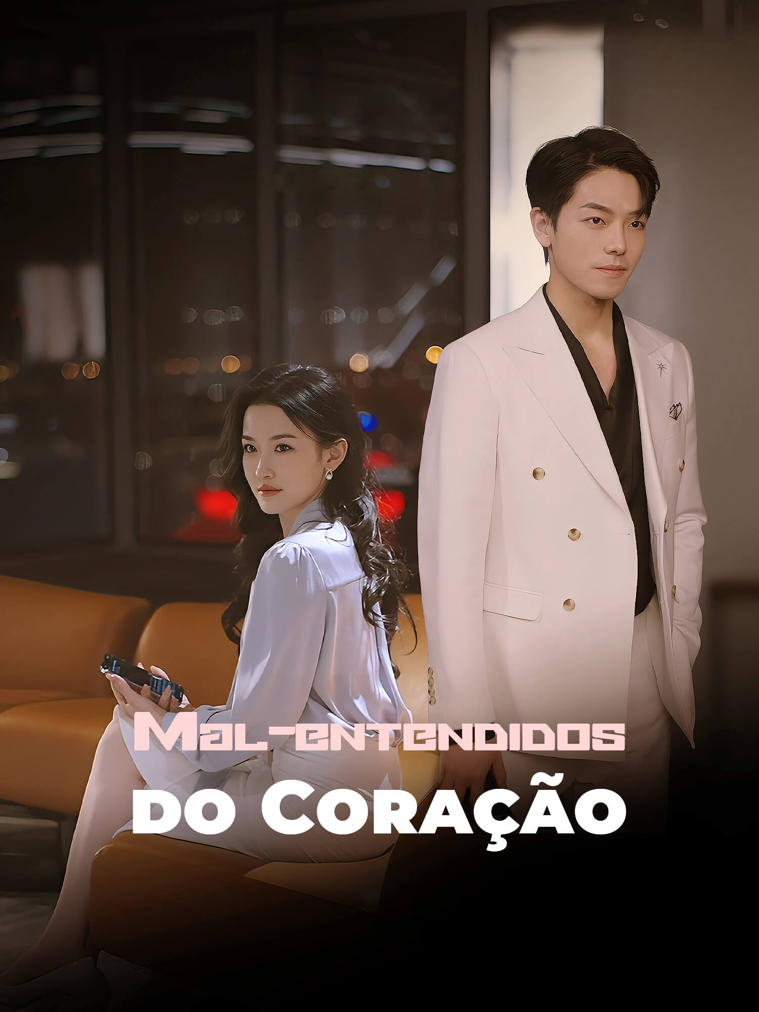 Capa e Pôster da Mini Novela Mal-entendidos do Coração