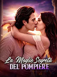 Copertina e Poster della Mini Serie La Moglie Segreta del Pompiere