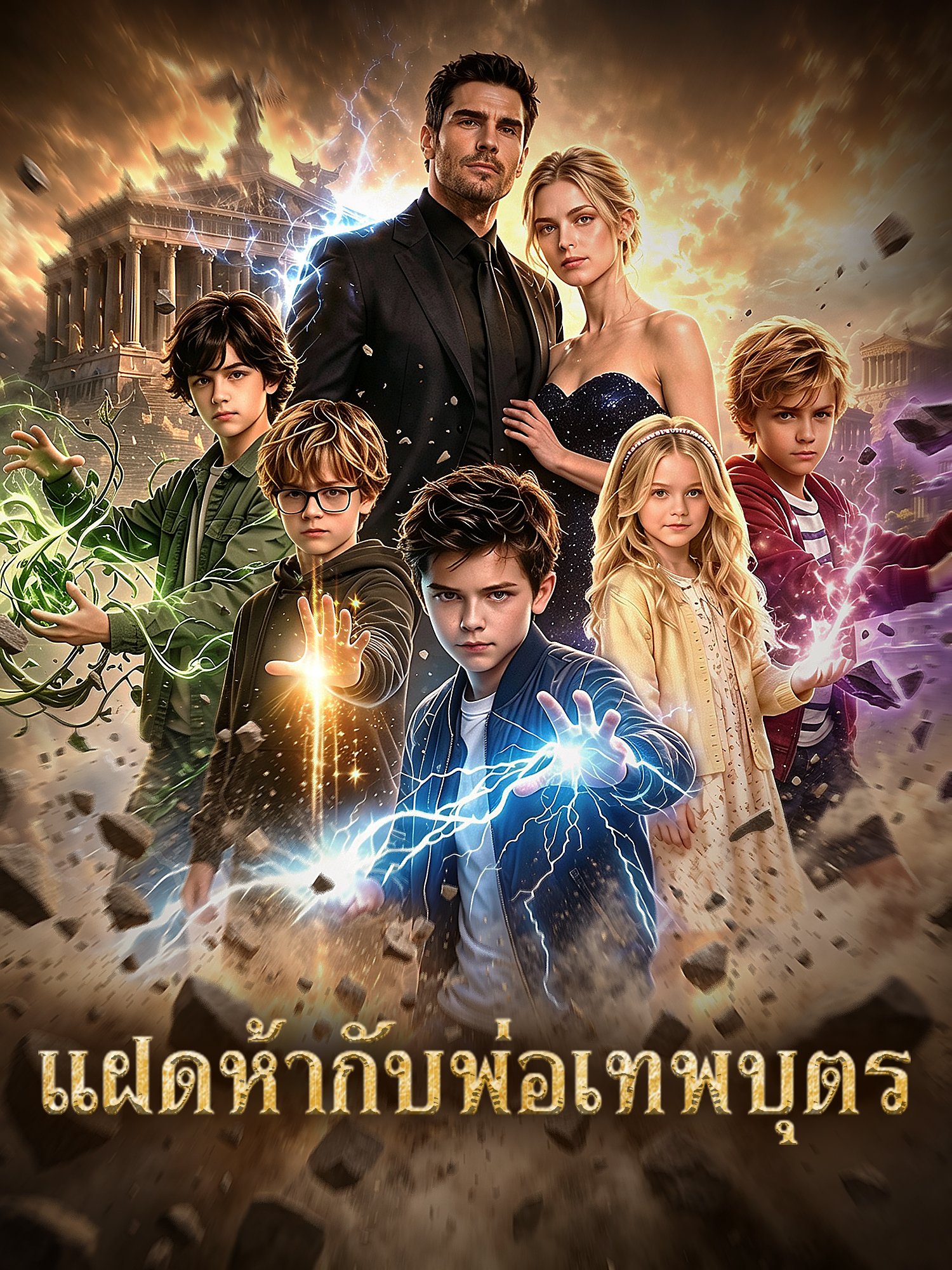 แฝดห้ากับพ่อเทพบุตร