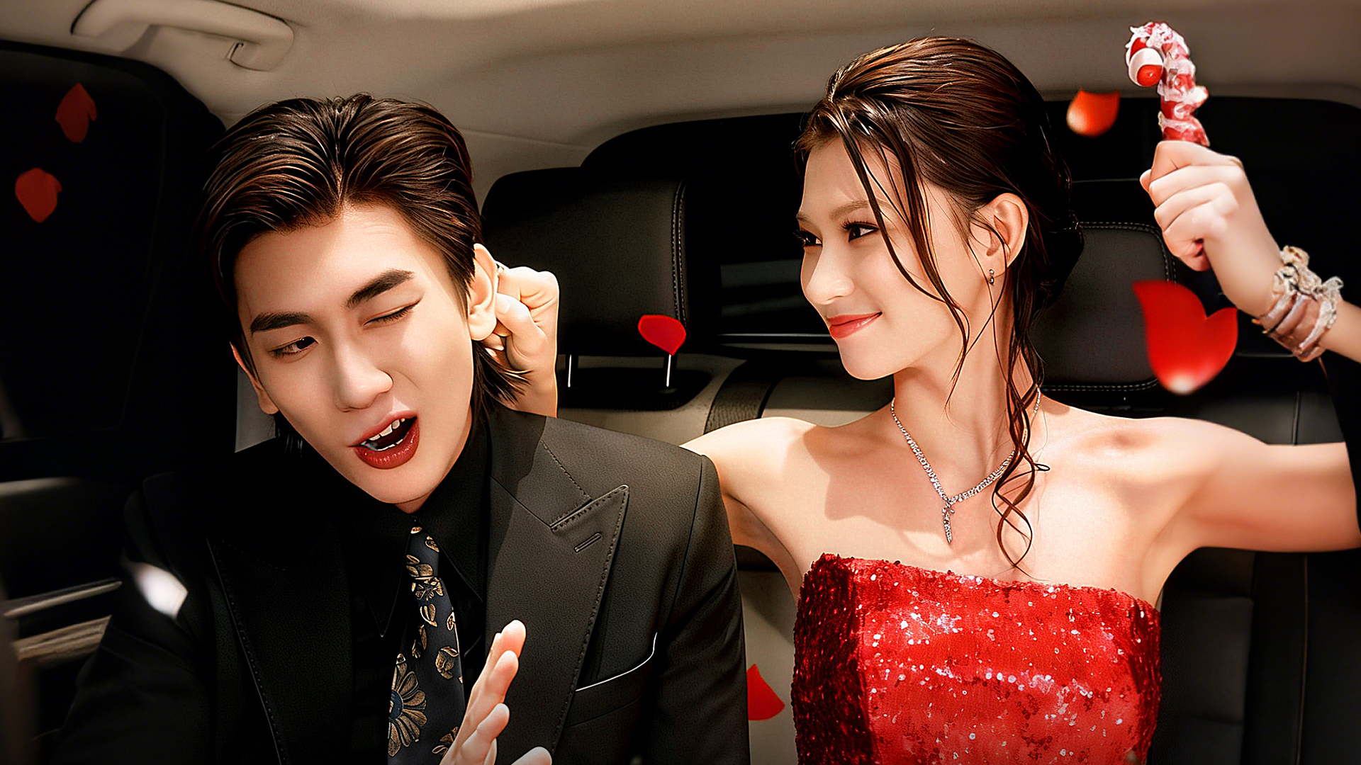 偷聽我心聲後，美女總裁繃不住了