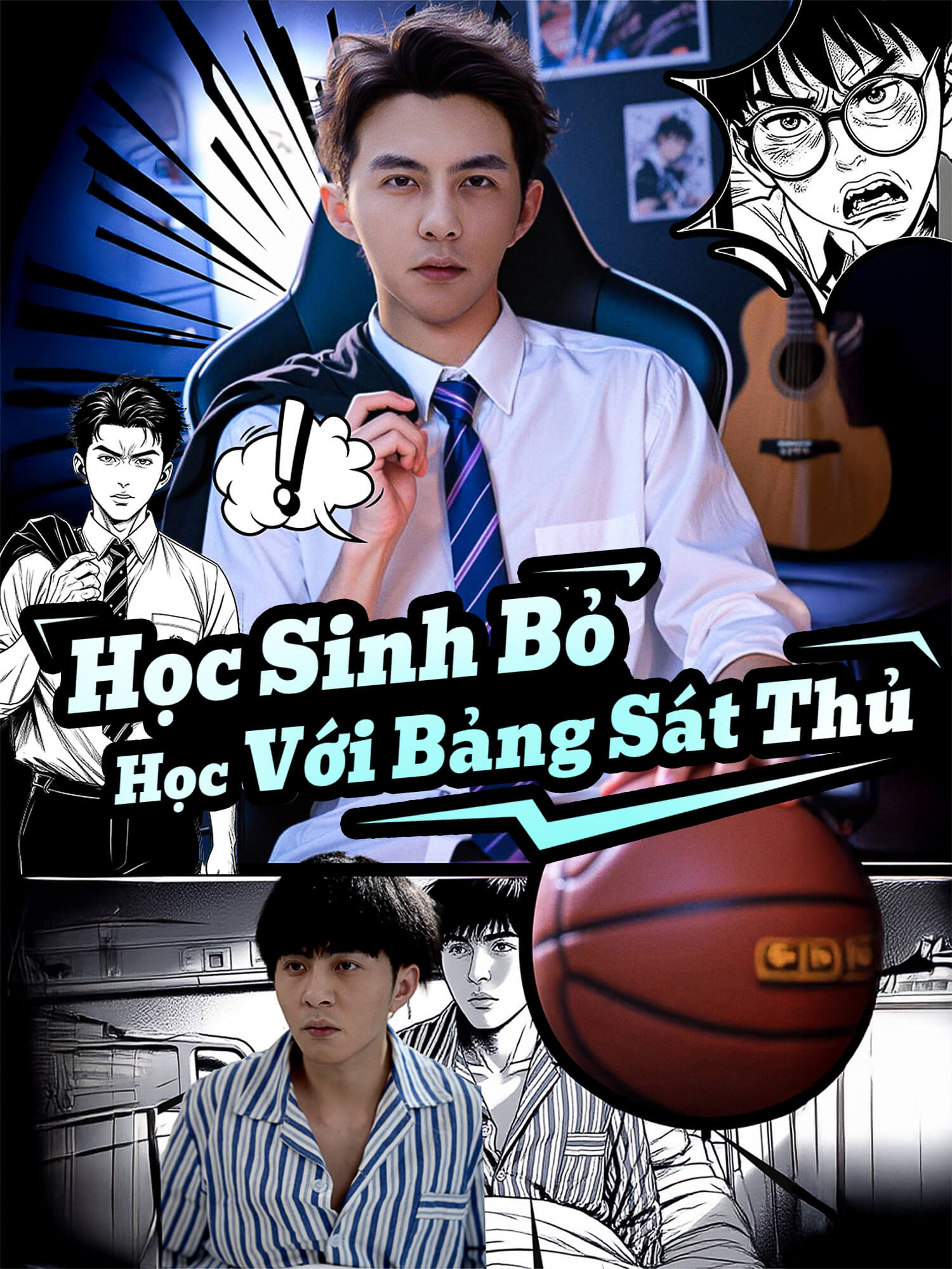 Ảnh bìa phim ngắn Học Sinh Bỏ Học Với Bảng Sát Thủ (Phim dọc)