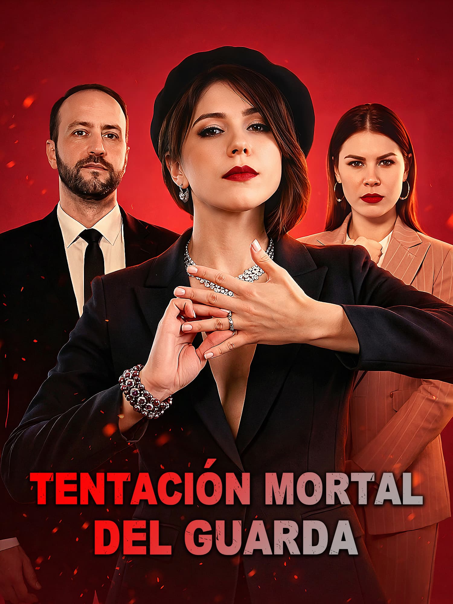 Portada y Póster de la Mini Serie Tentación Mortal del Guarda