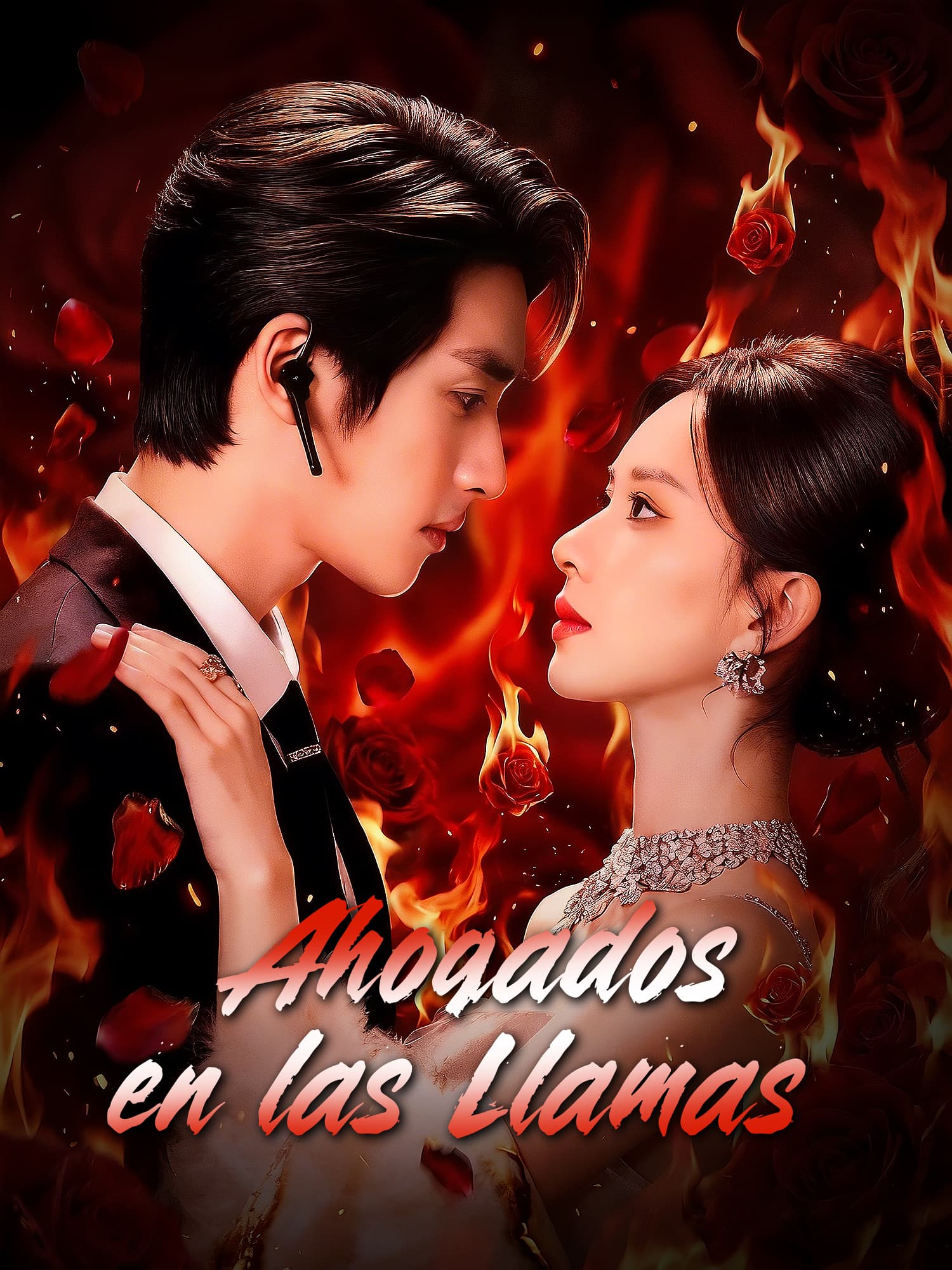 Portada y Póster de la Mini Serie Ahogados en las Llamas