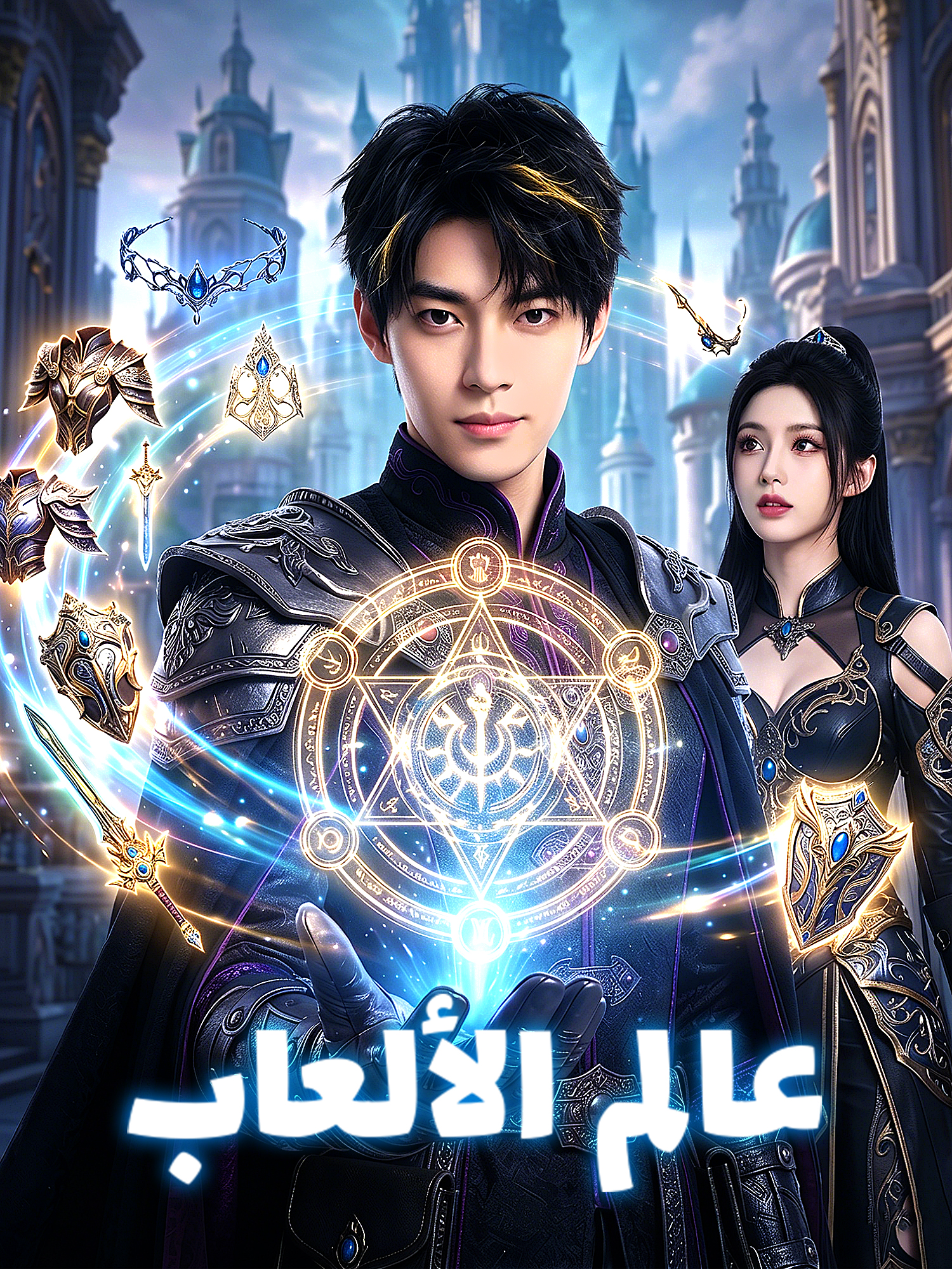 غلاف وملصق مسلسل عالم الألعاب القصير