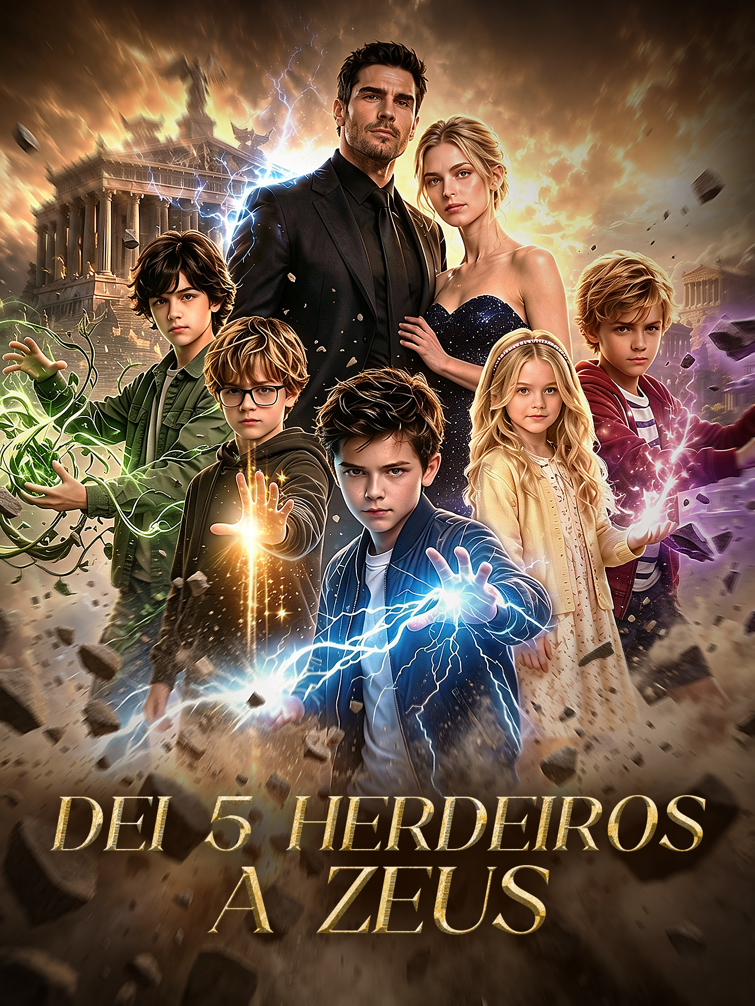 Dei 5 herdeiros a Zeus