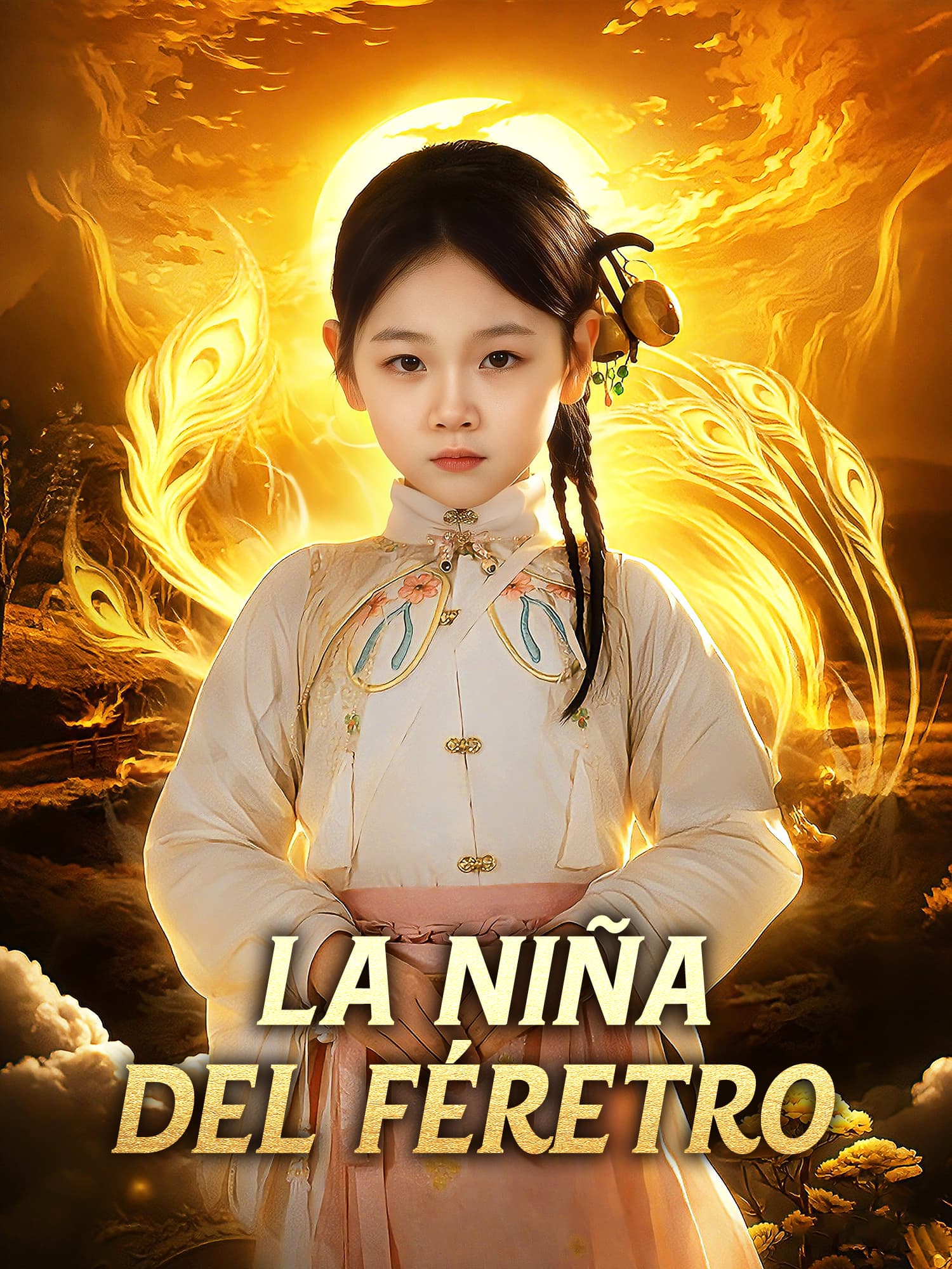 Portada y Póster de la Mini Serie La Niña del Féretro