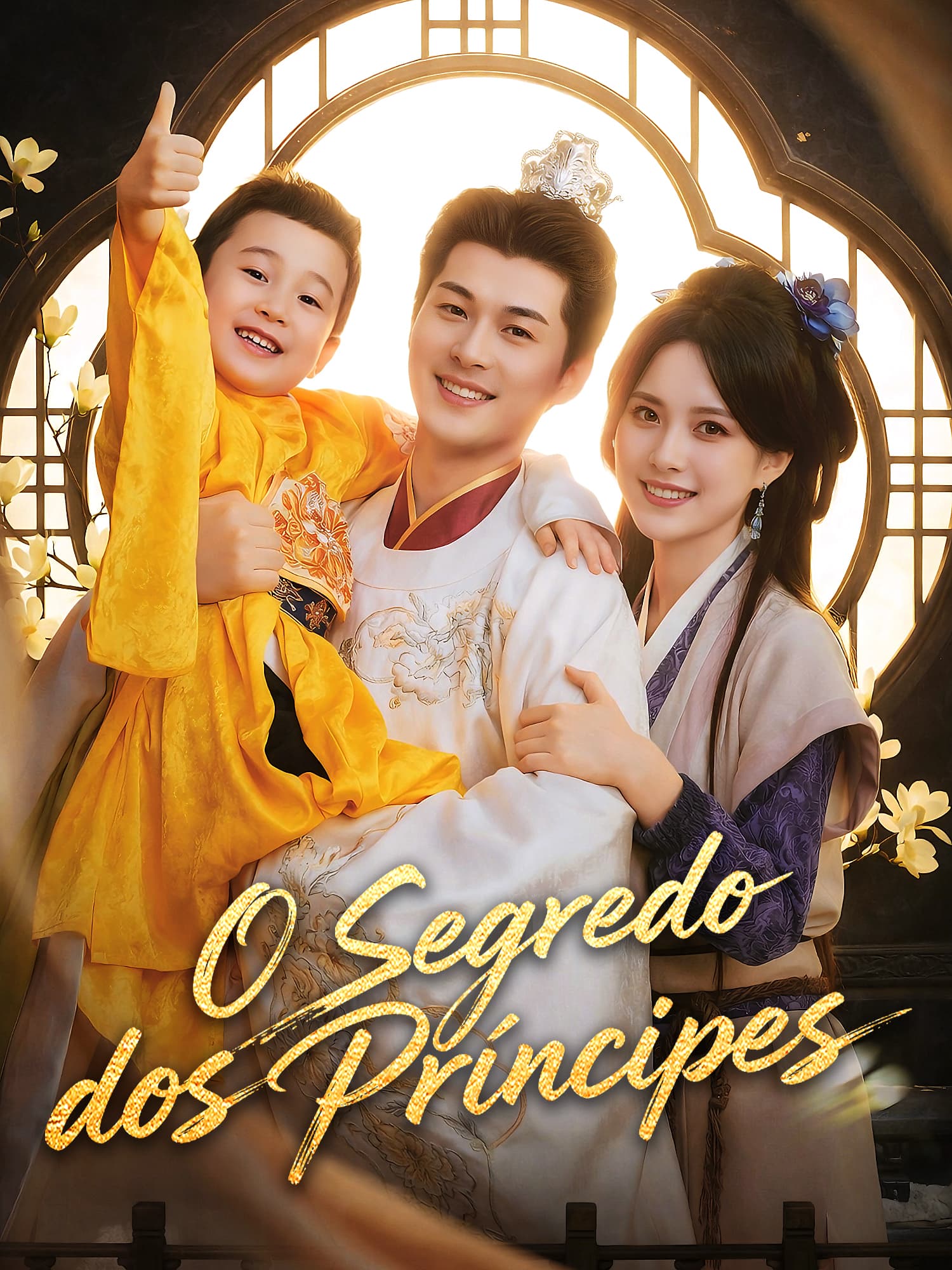 Capa do drama curto O Segredo dos Príncipes (Lançamento)