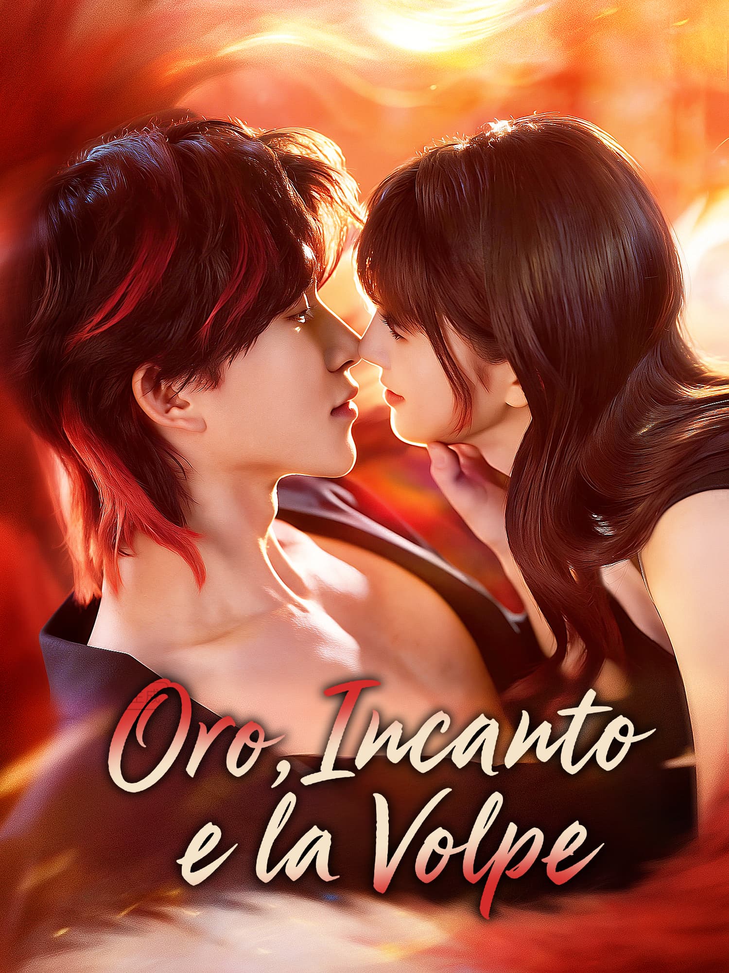 Copertina e Poster della Mini Serie Oro, Incanto e la Volpe