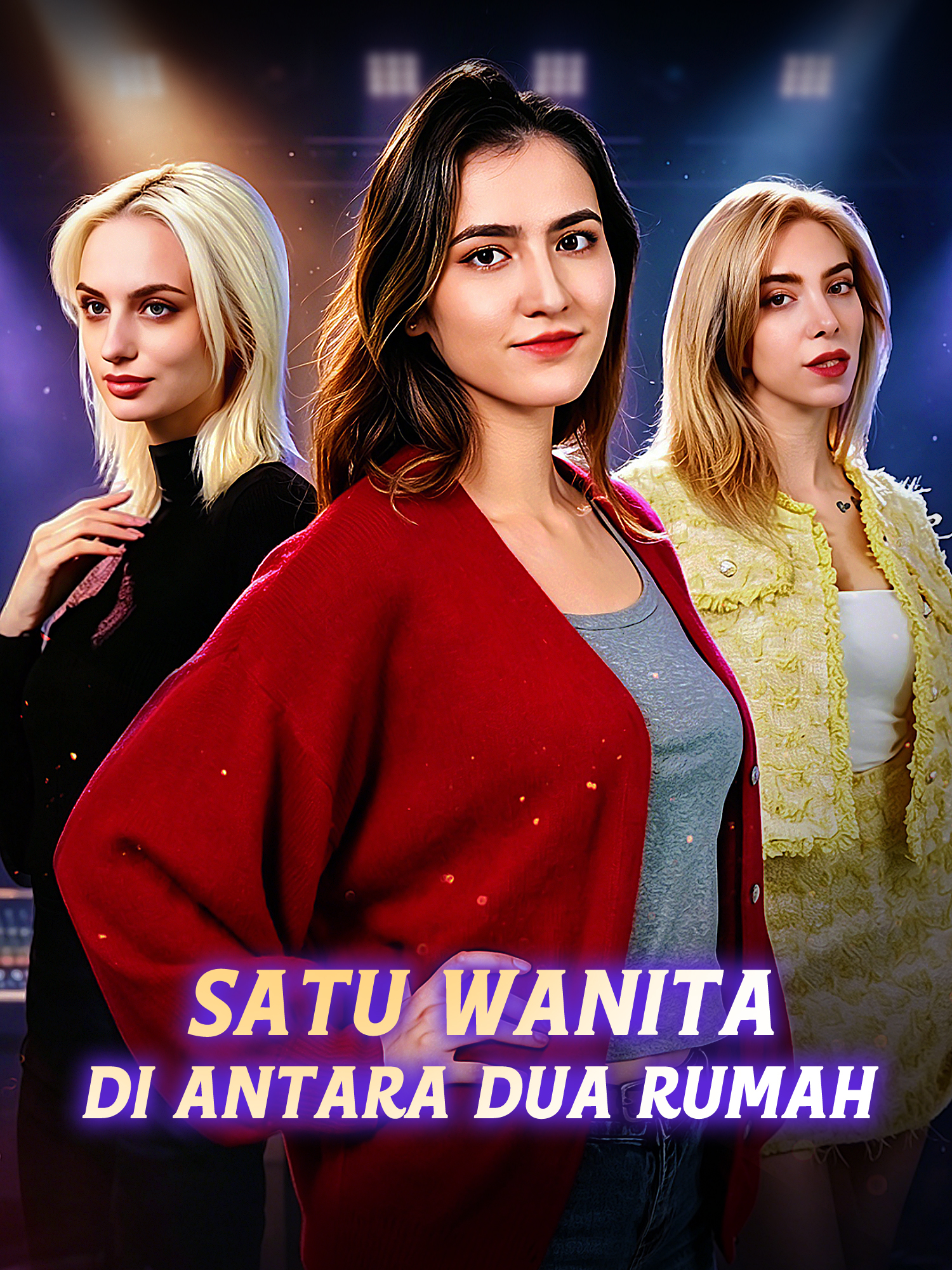 Sampul & Poster Drama Pendek Satu Wanita di Antara Dua Rumah