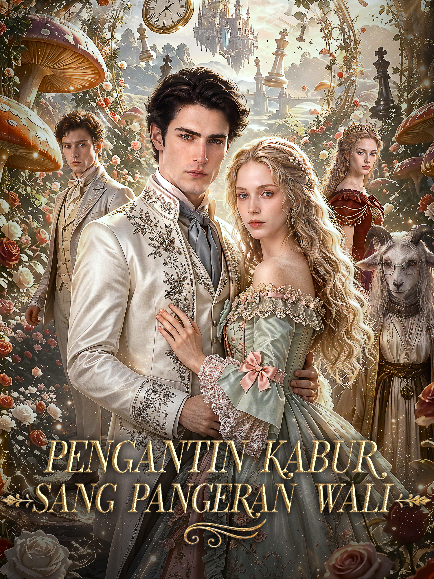Sampul & Poster Drama Pendek Pengantin Kabur Sang Pangeran Wali