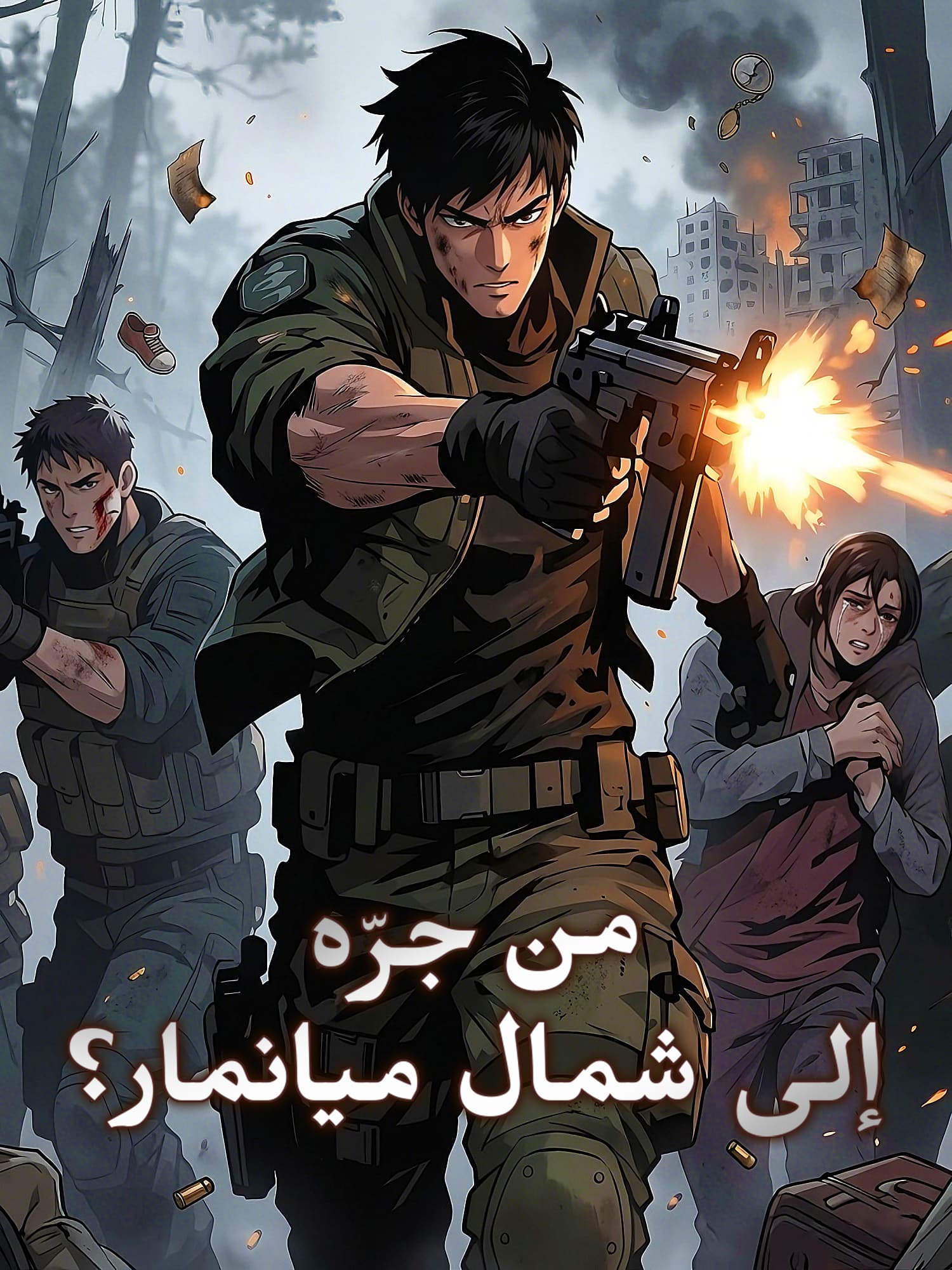 غلاف وملصق مسلسل من جرّه إلى شمال ميانمار؟ القصير