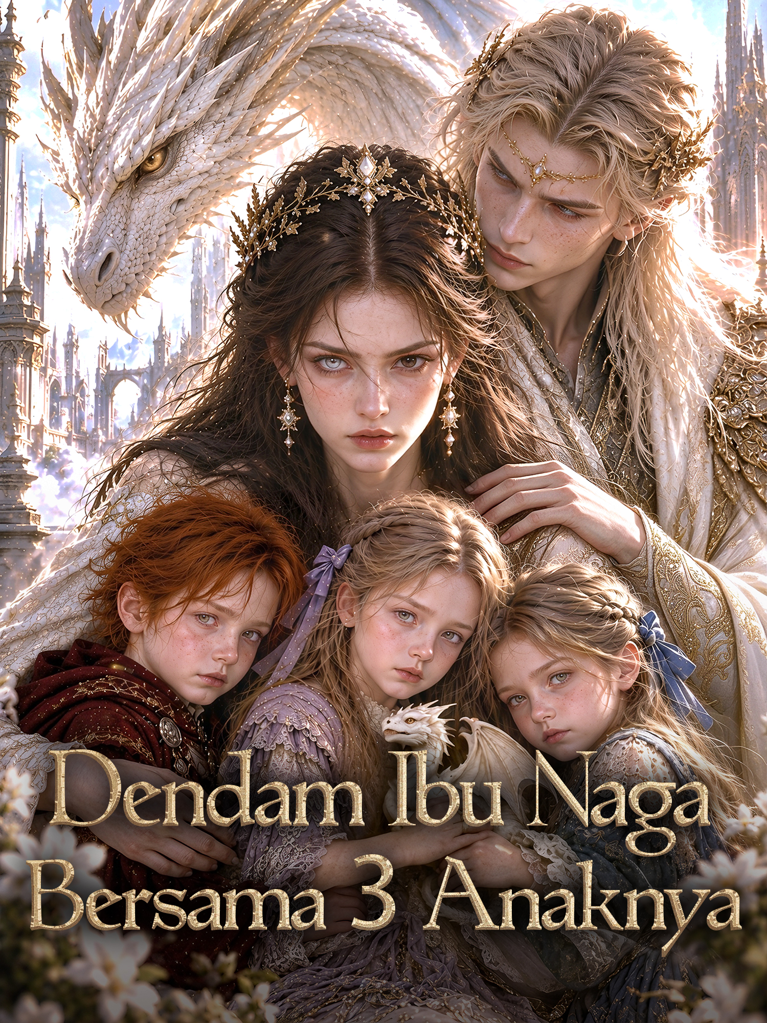 Dendam Ibu Naga Bersama 3 Anaknya