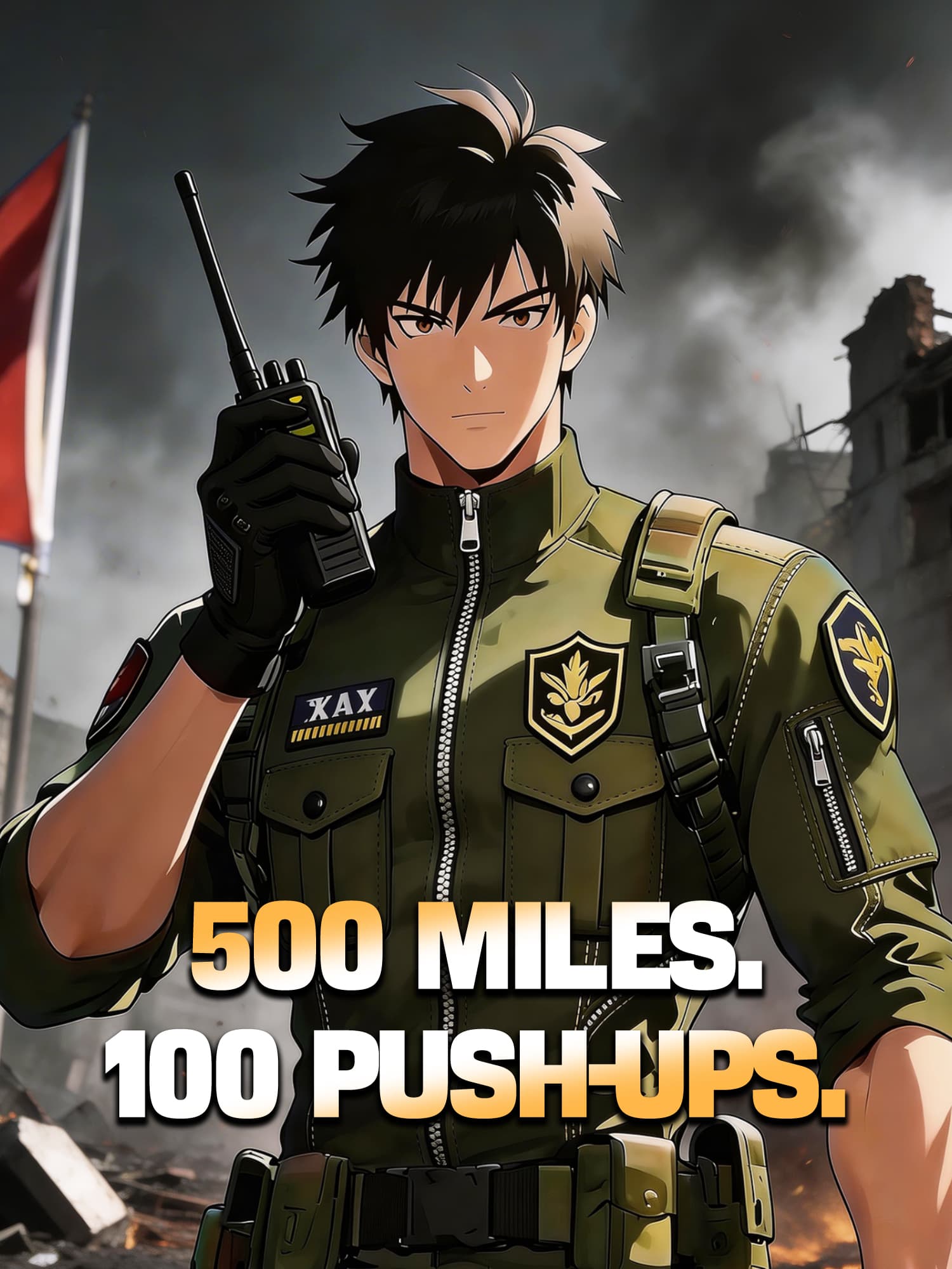 500 Miles. 100 Push-Ups.