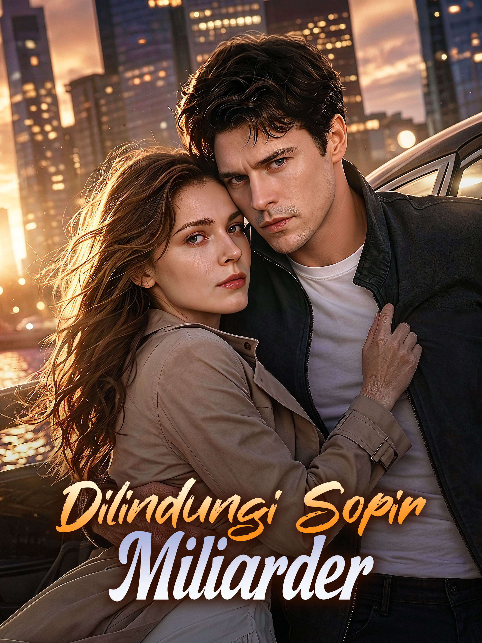 Sampul Drama Pendek Dilindungi Sopir Miliarder (Vertikal)