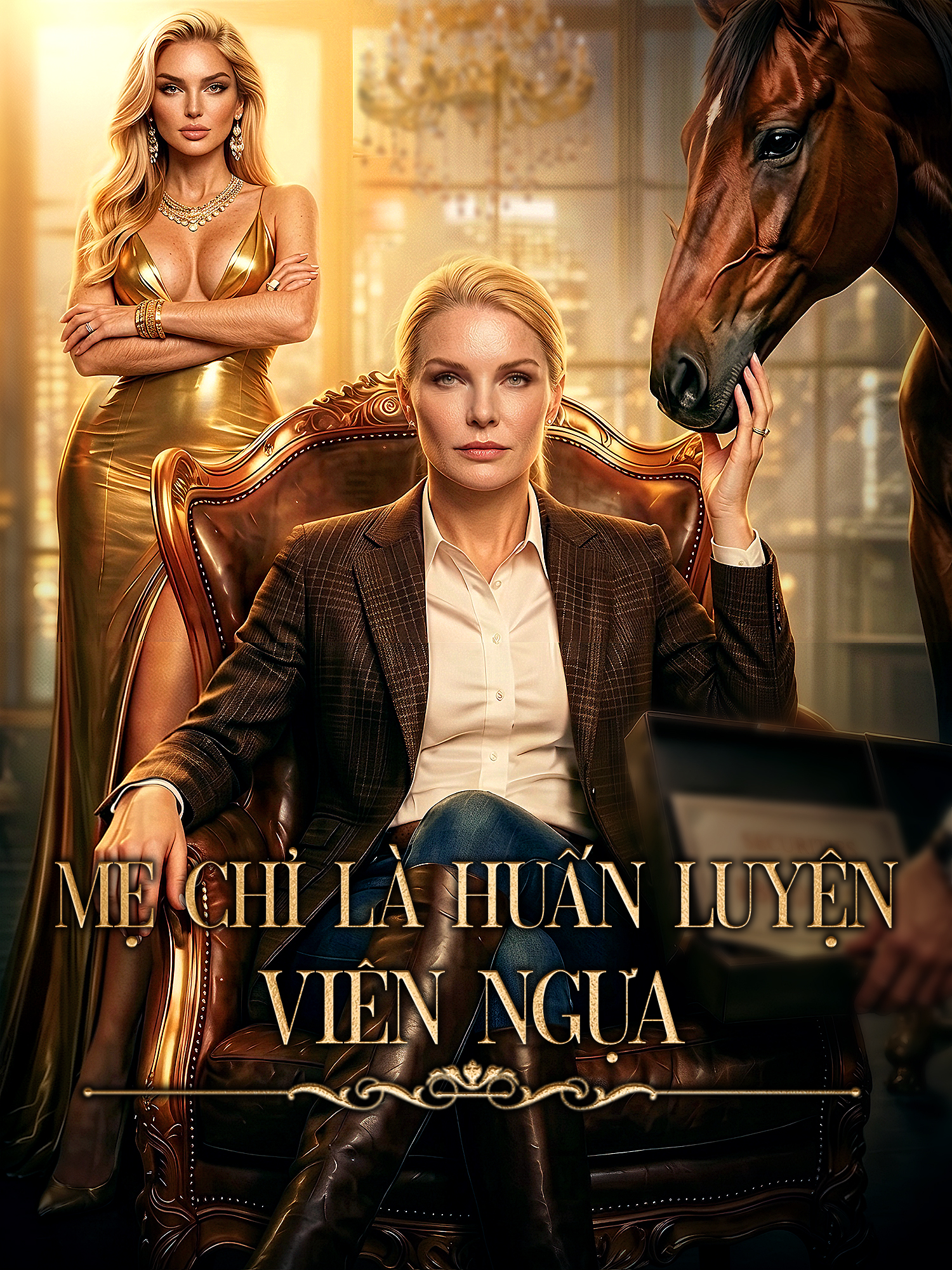 Ảnh bìa và Poster phim ngắn Mẹ Chỉ Là Huấn Luyện Viên Ngựa