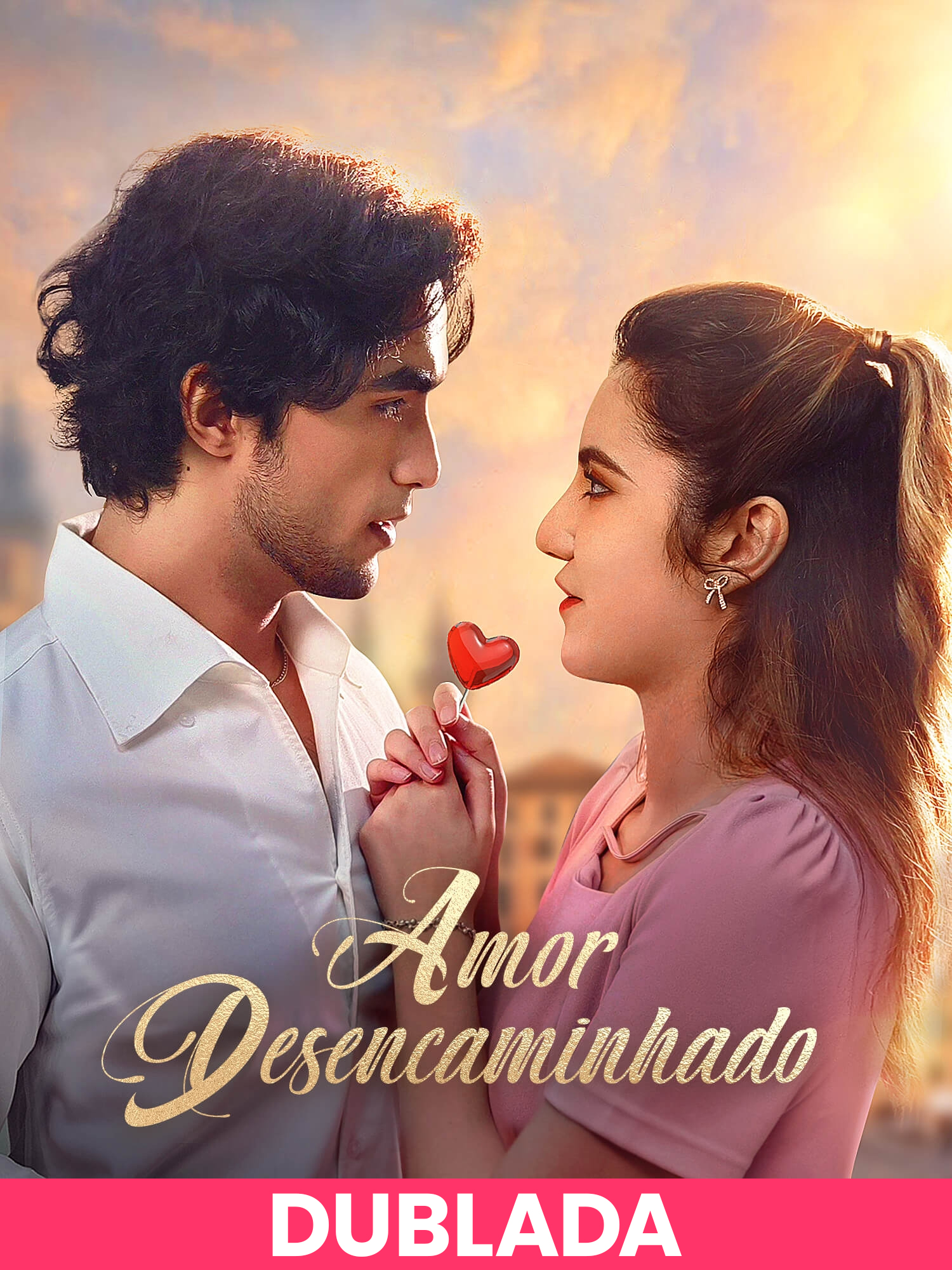 Capa e Pôster da Mini Novela (DUBLADA)Amor Desencaminhado